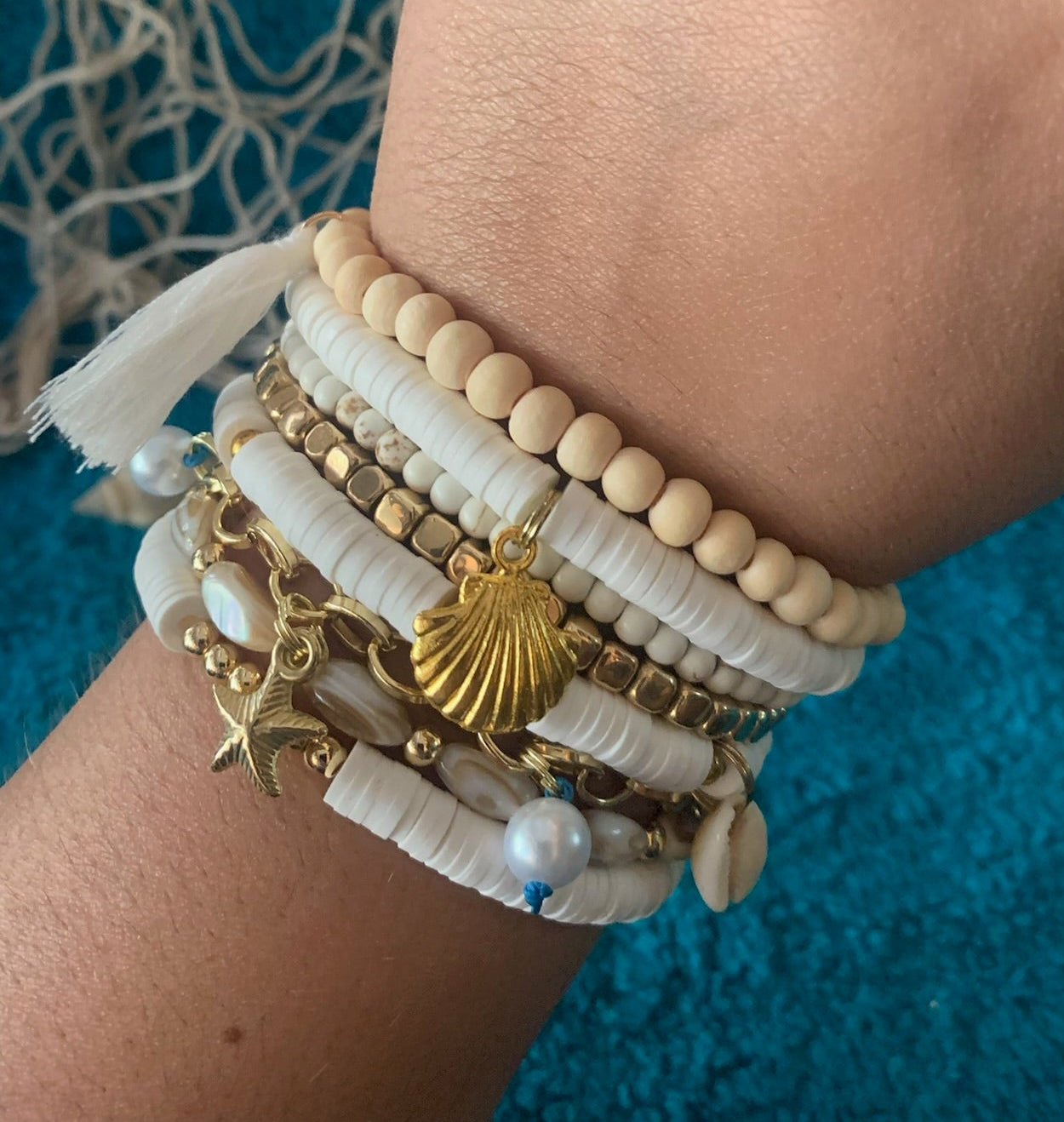 Seaside Stunner Stackable Bracelet Set