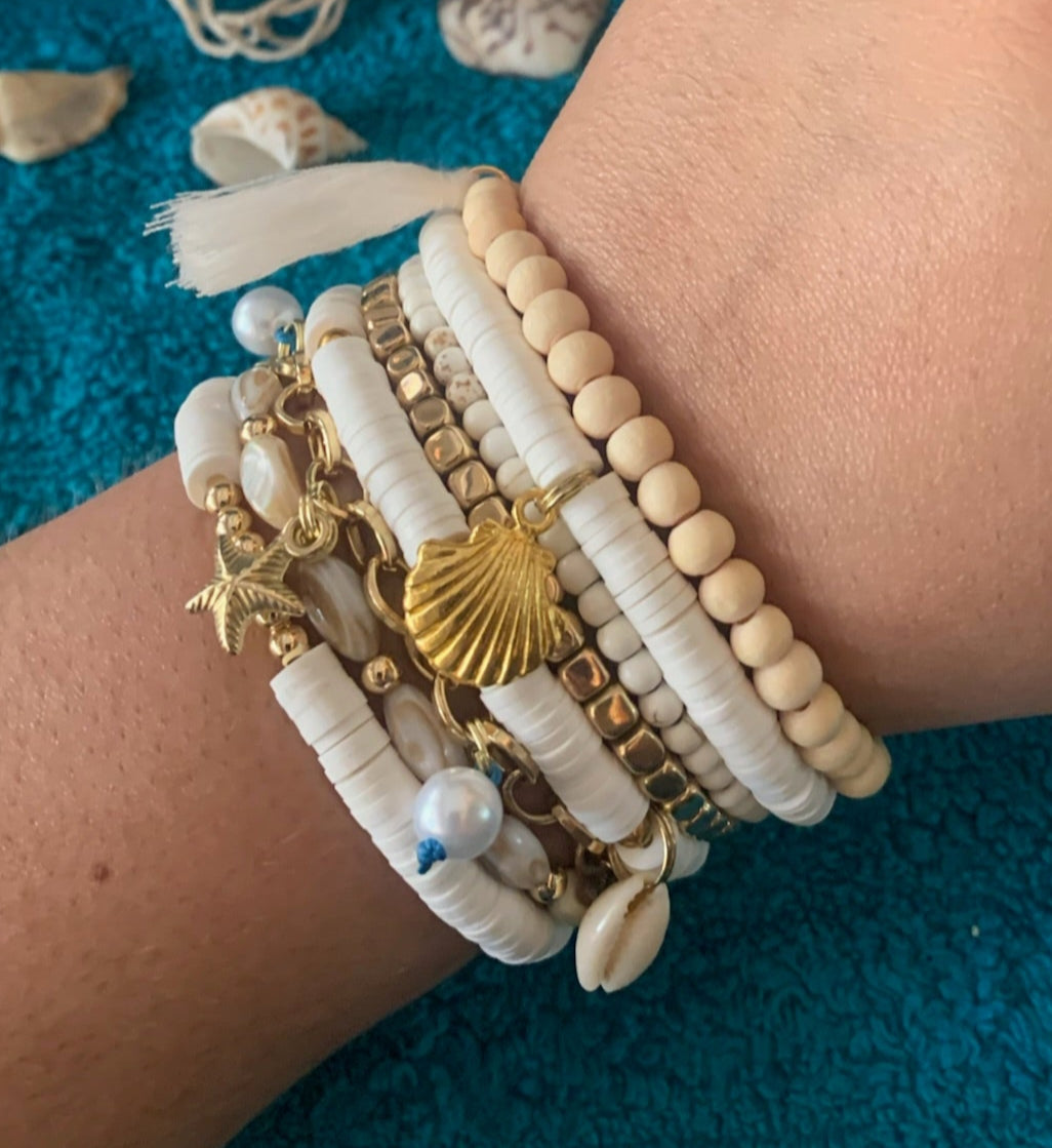 Seaside Stunner Stackable Bracelet Set