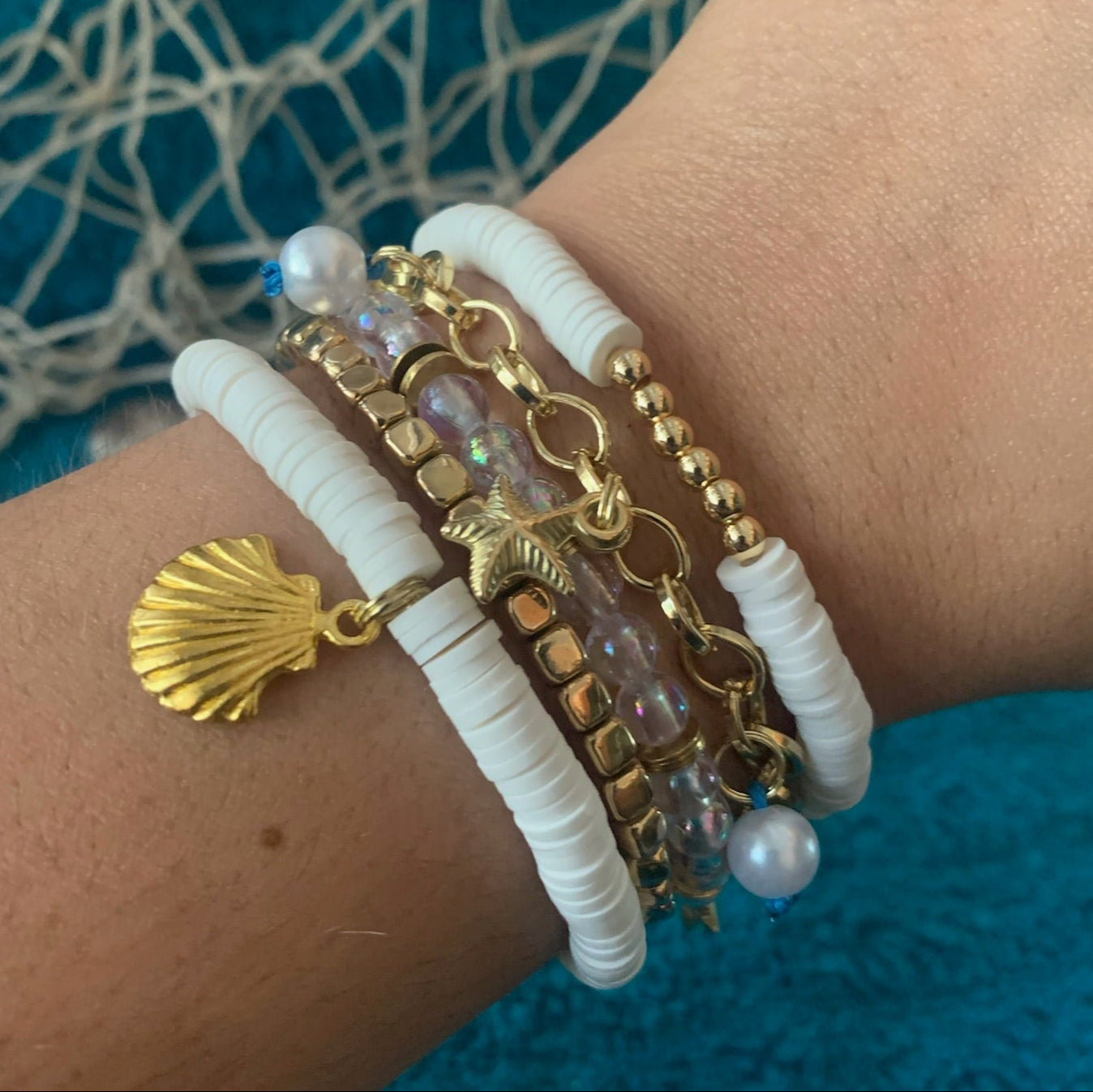 Beauty at the Beach Stackable Bracelet Set