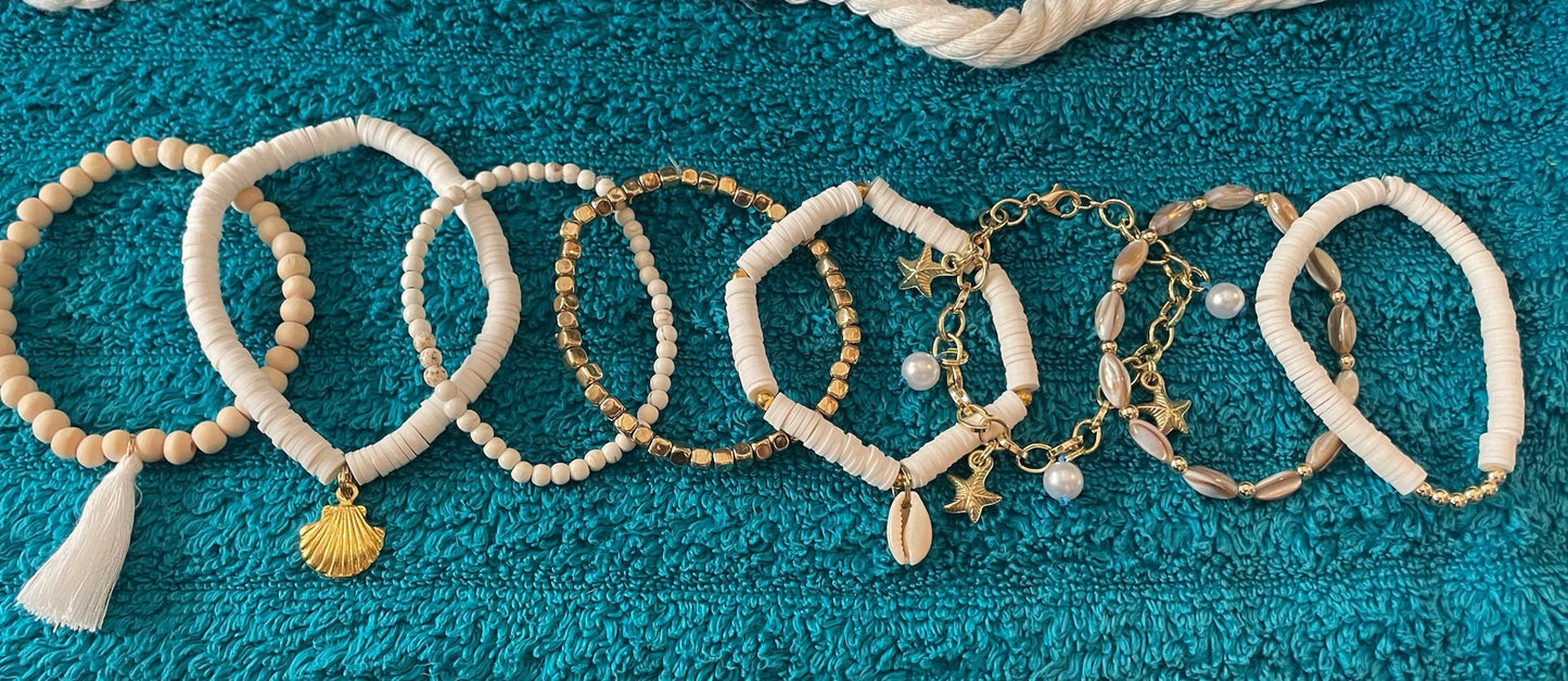 Seaside Stunner Stackable Bracelet Set