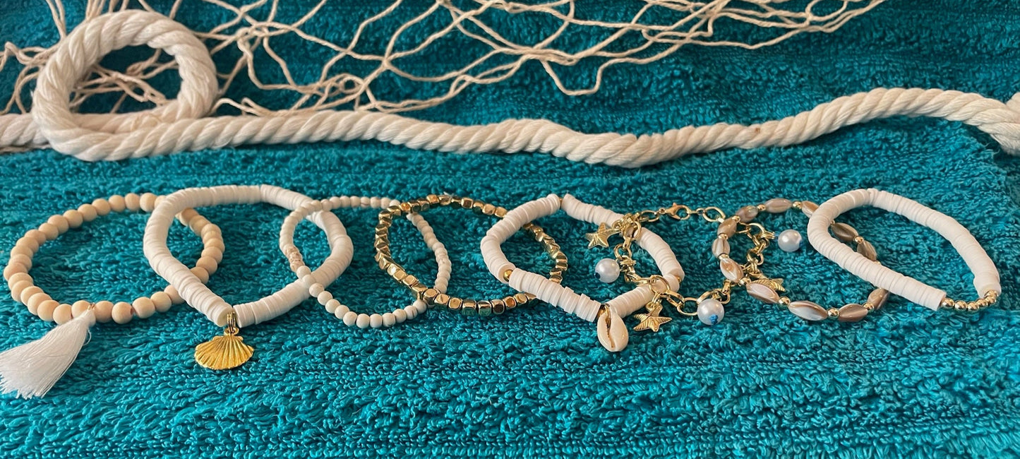 Seaside Stunner Stackable Bracelet Set