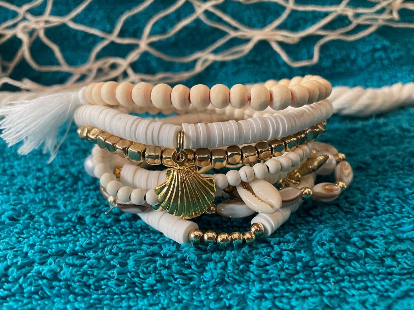 Seaside Stunner Stackable Bracelet Set