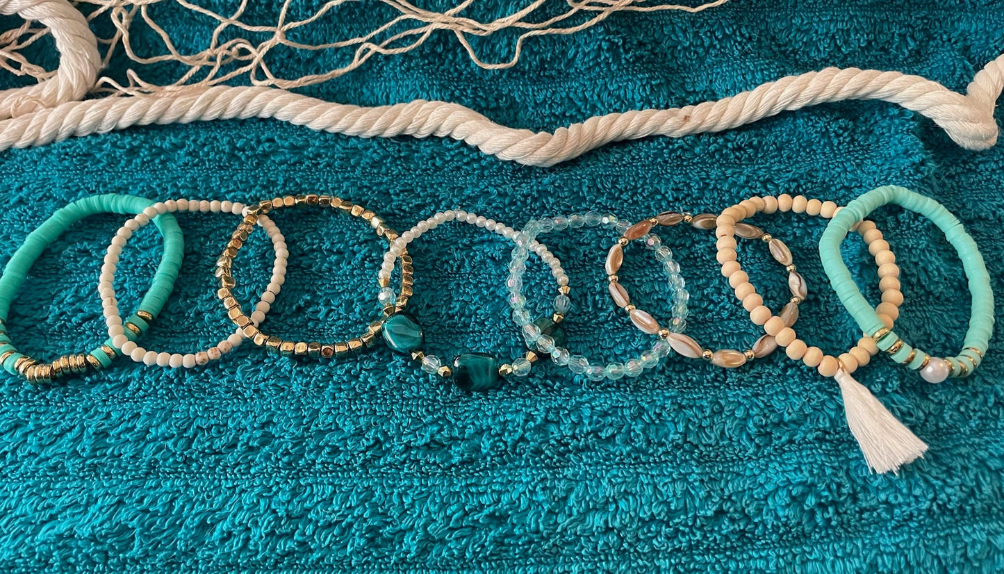 Tropical Treasures Stackable Bracelet Set