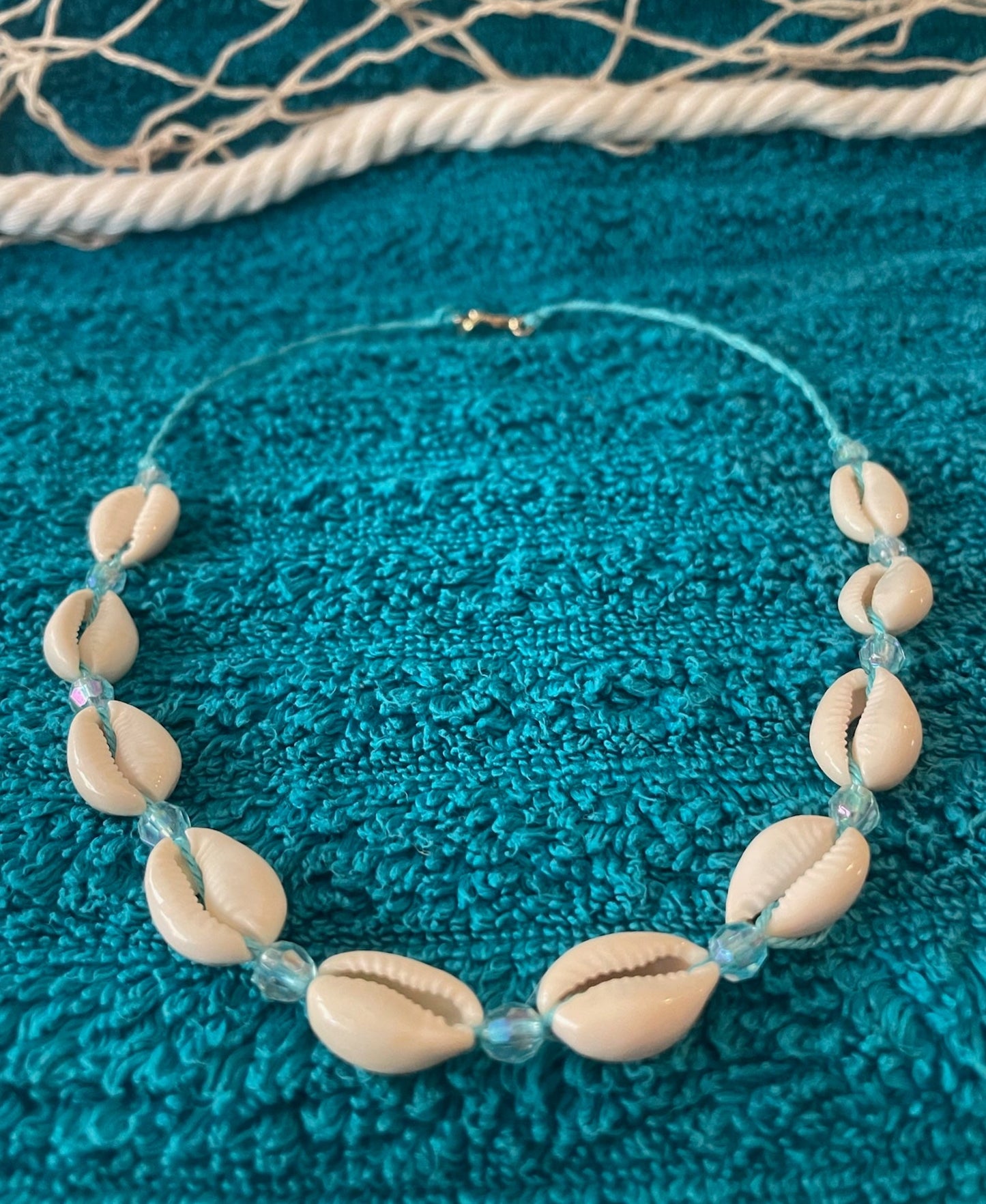 Ocean Cowrie Shell Necklace