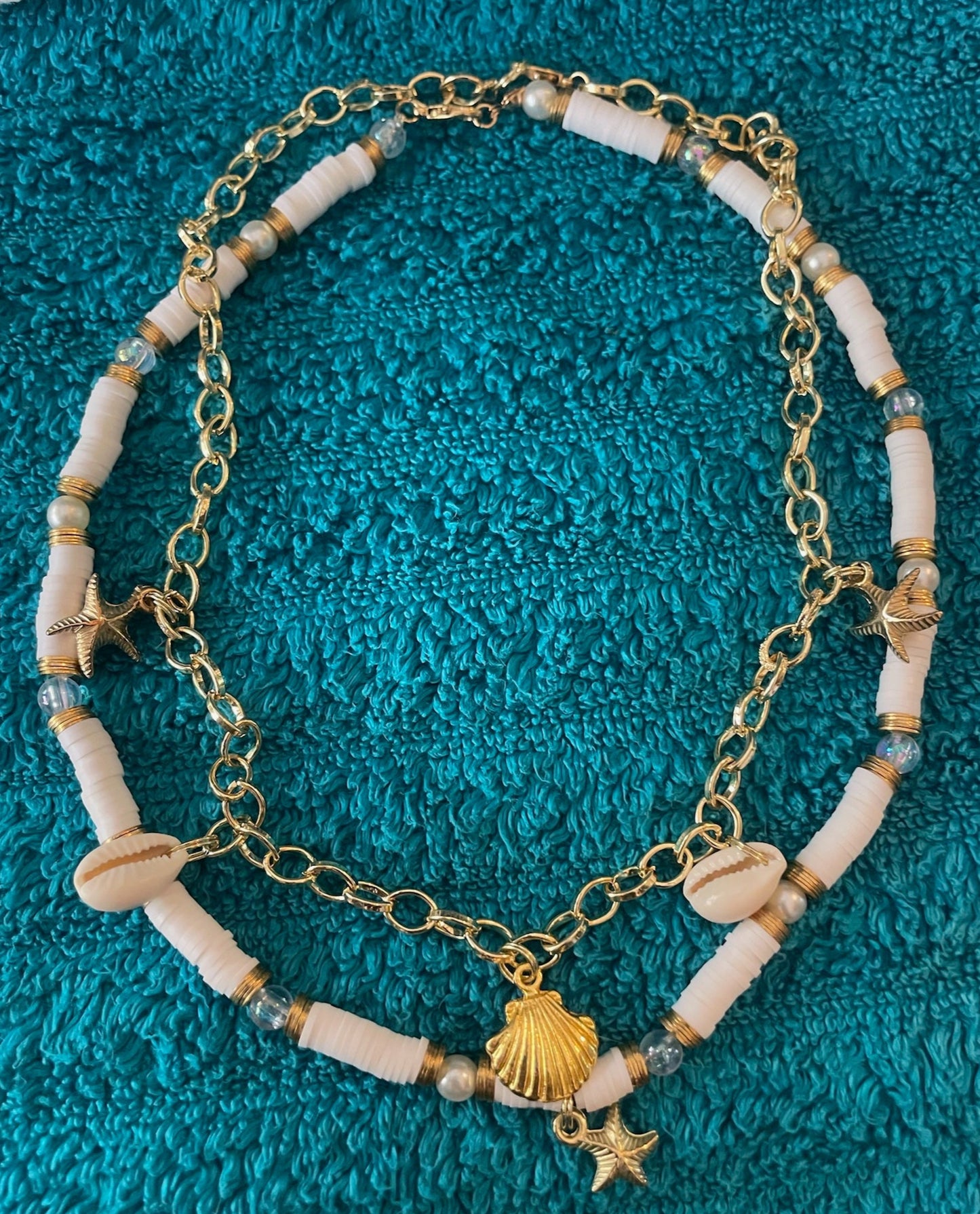 Ocean Goddess Charm Necklace Set