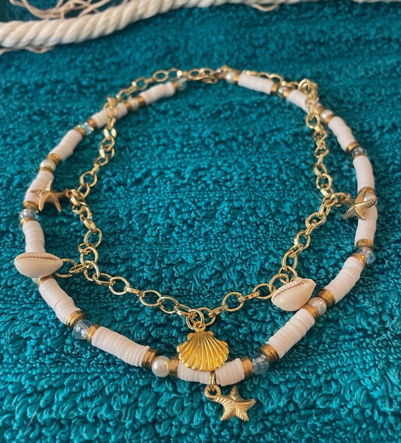 Ocean Goddess Charm Necklace Set