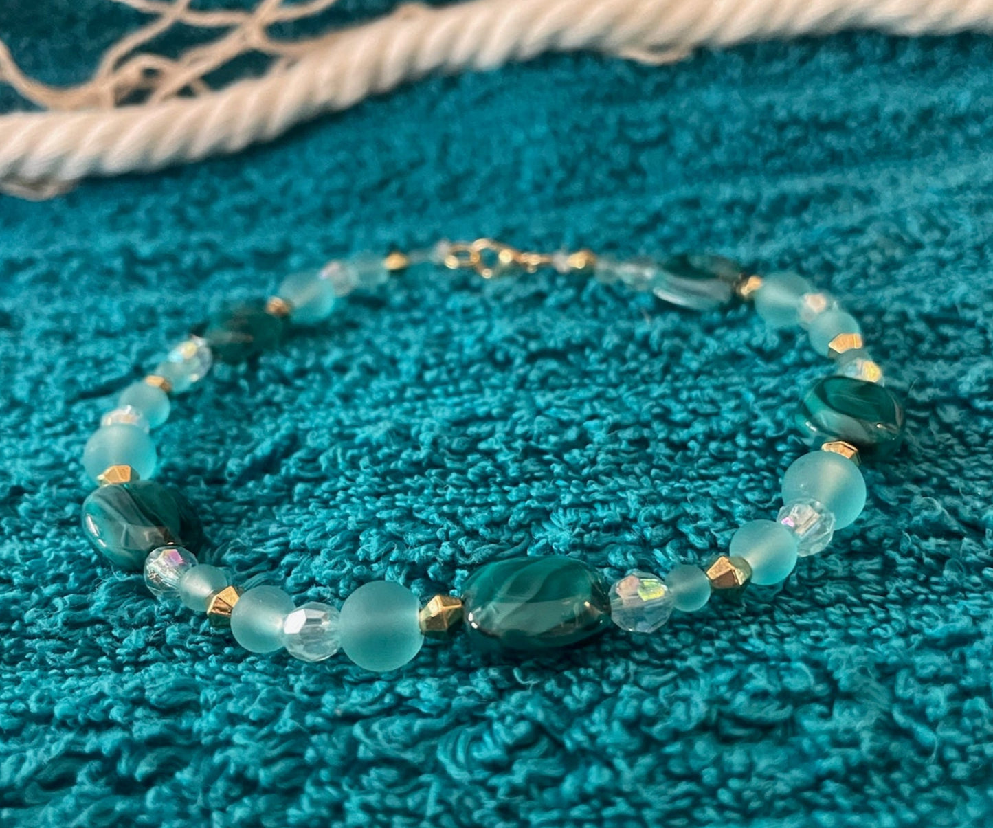 Treasure in the Waves Anklet
