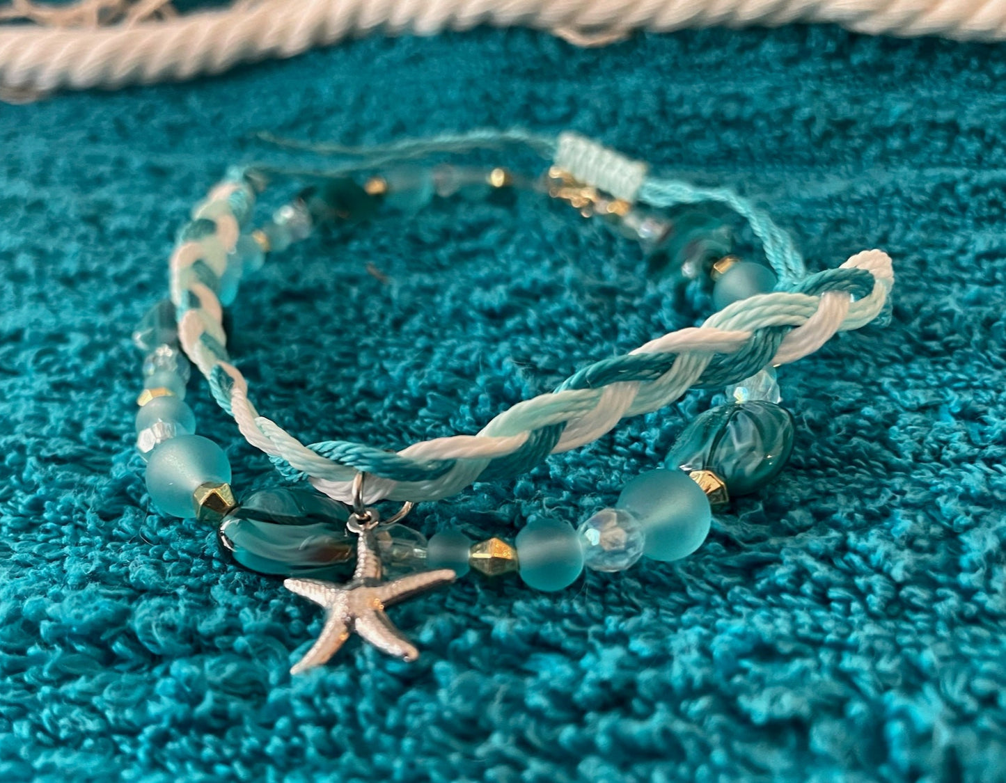 Starfish Soiree 2-Piece Anklet Set