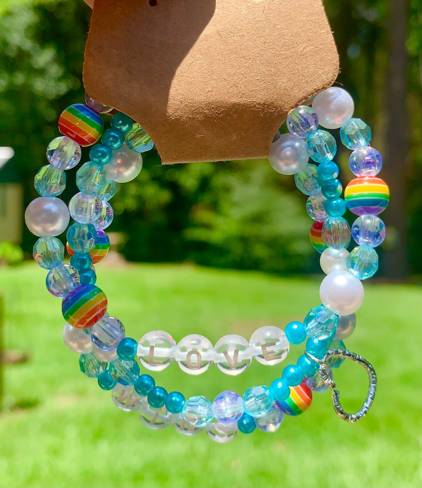 "Love Wins" Pride Bracelet Set