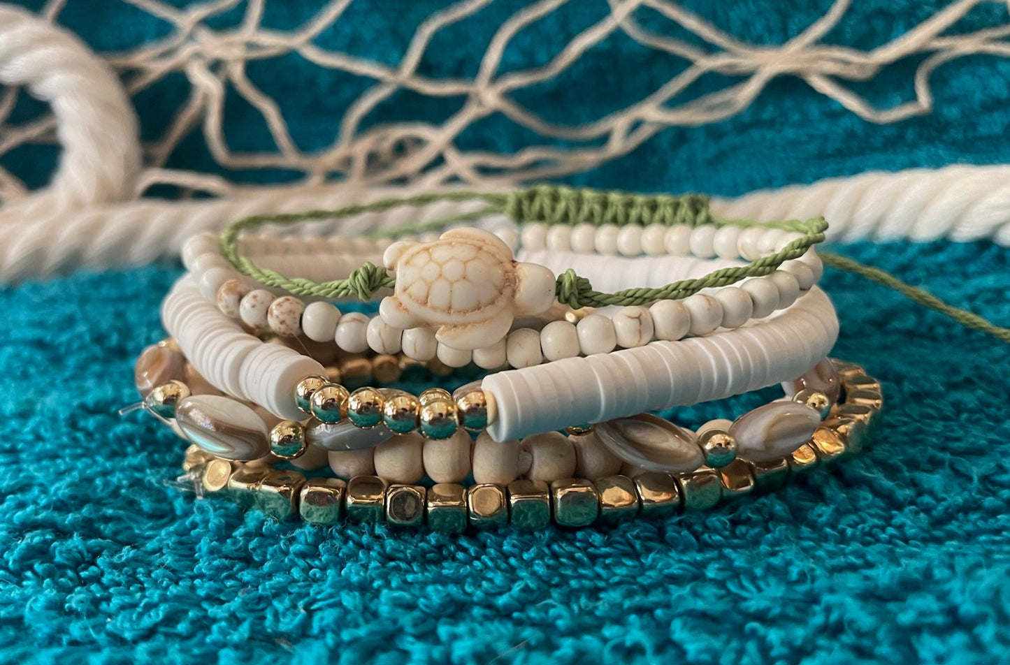 Totally Turtle Stackable Bracelet Set