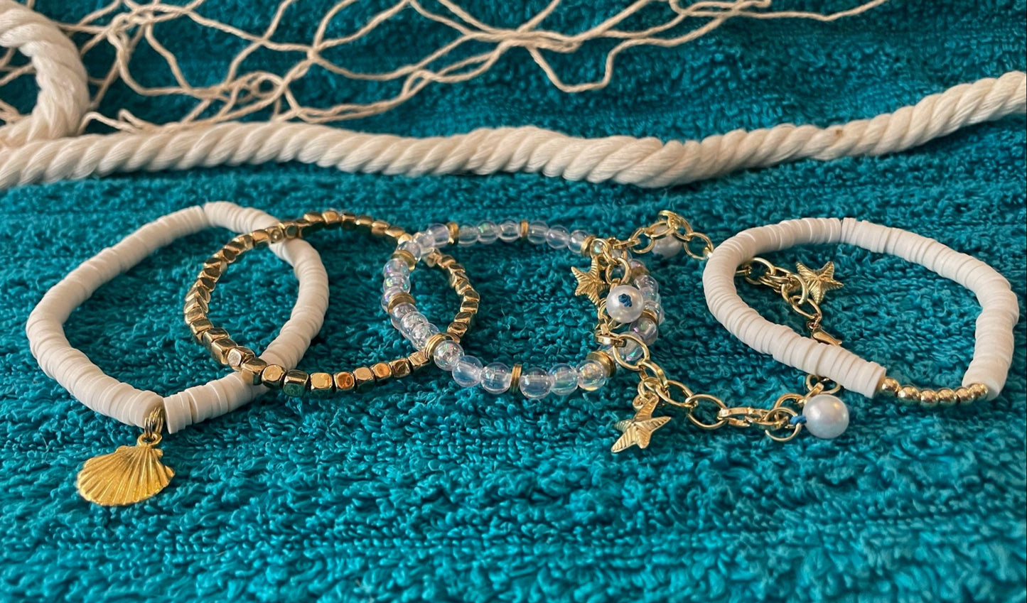 Beauty at the Beach Stackable Bracelet Set