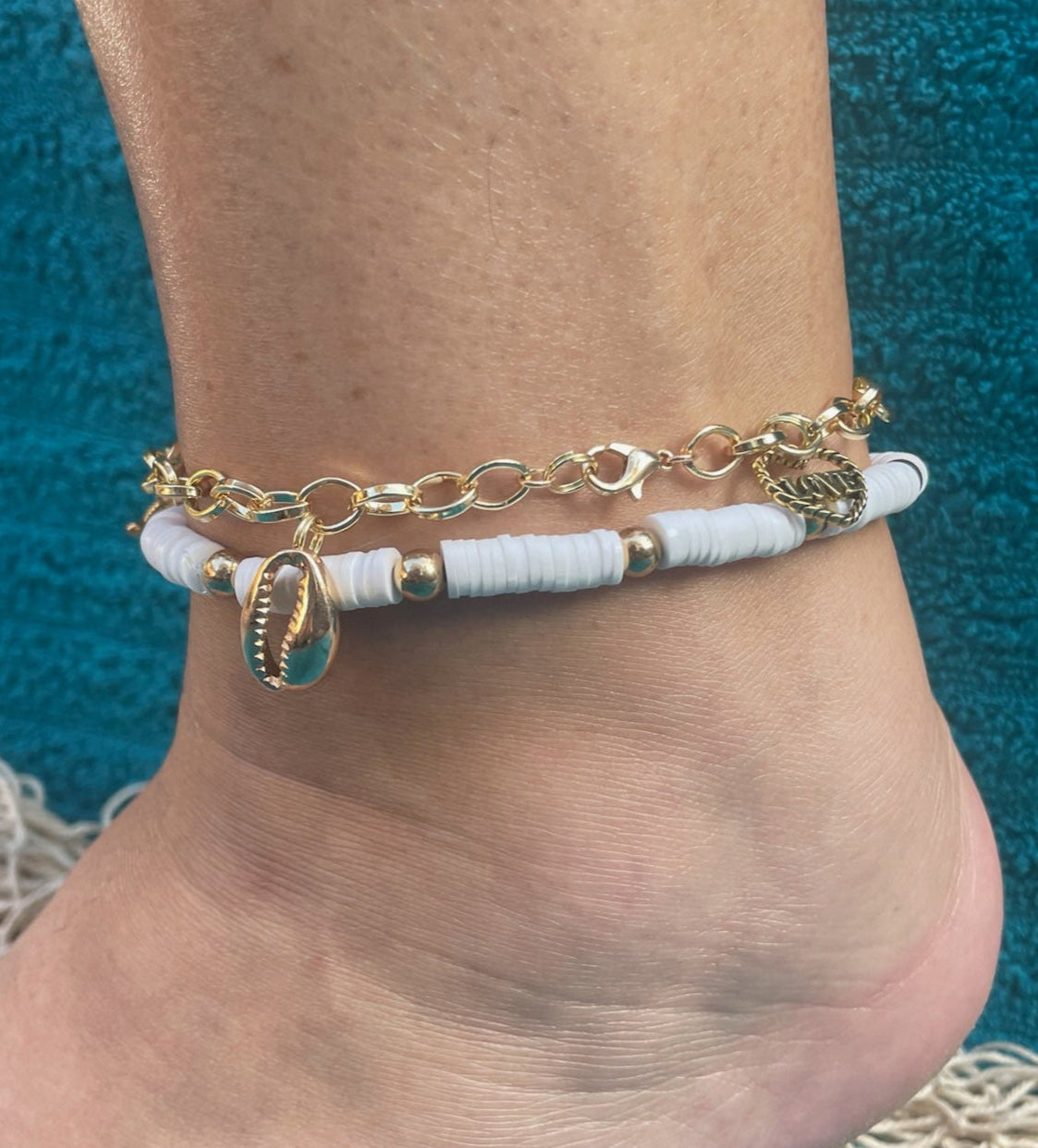 Island Charm Anklet Set