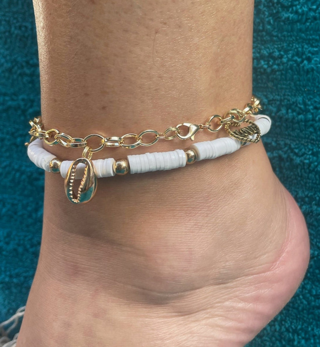 Island Charm Anklet Set