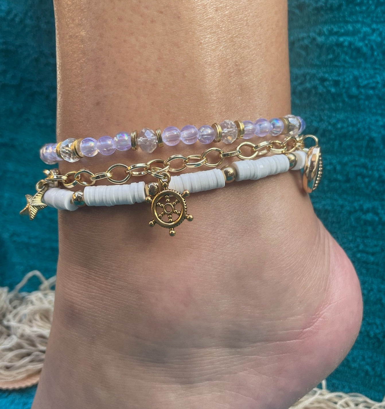 Island Treasure Anklet Set