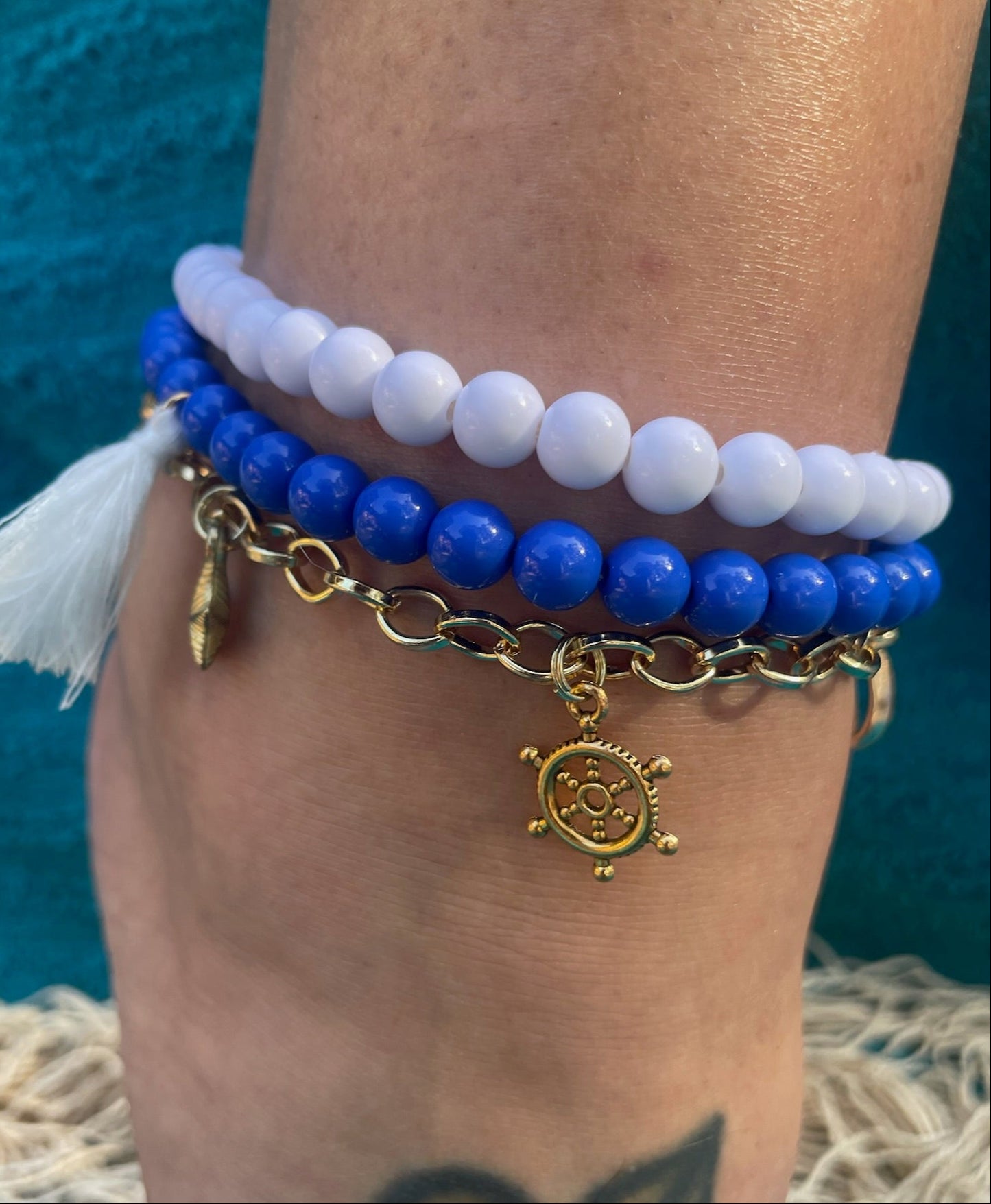 A Royal Navy Anklet Set