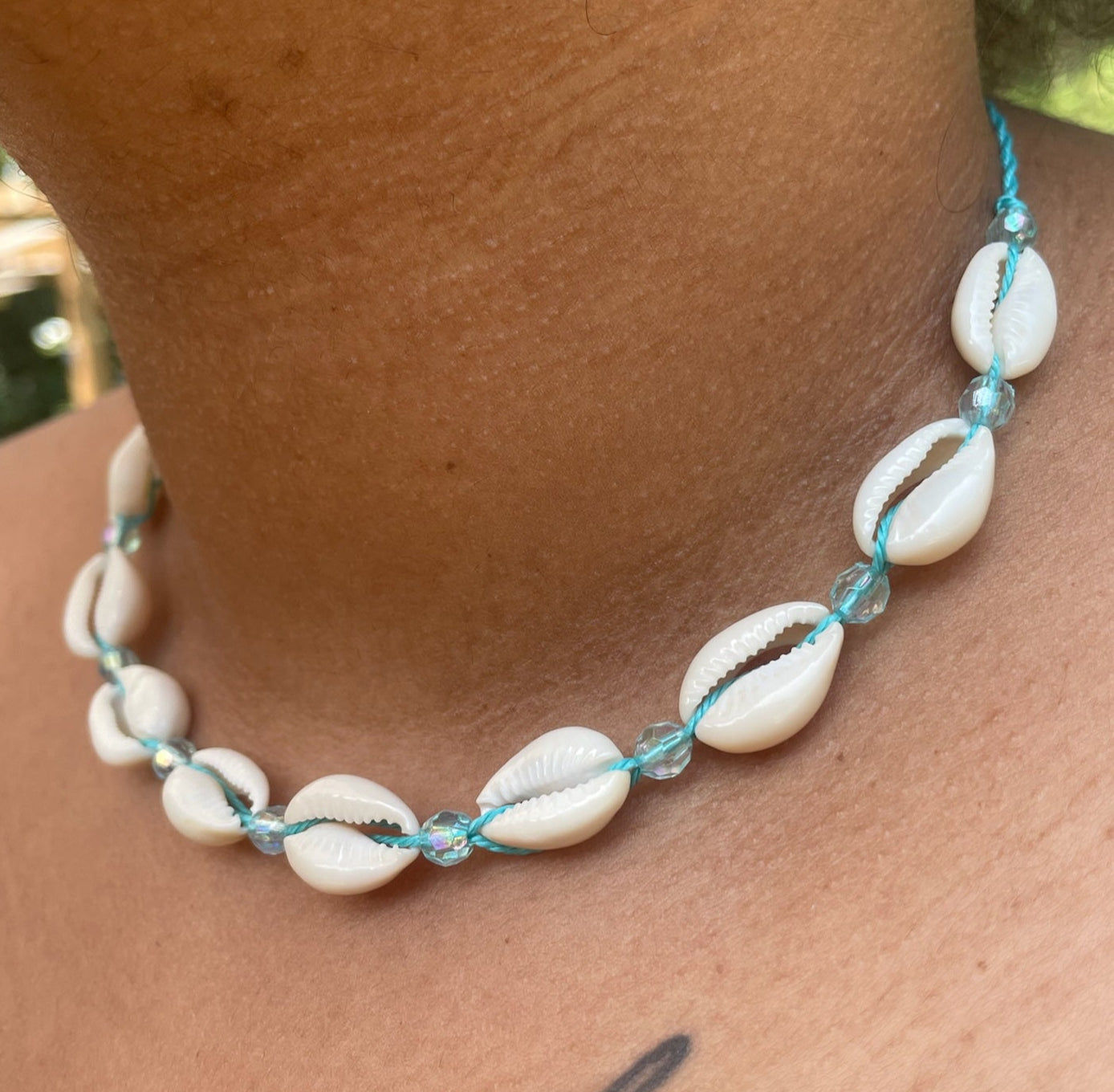 Ocean Cowrie Shell Necklace