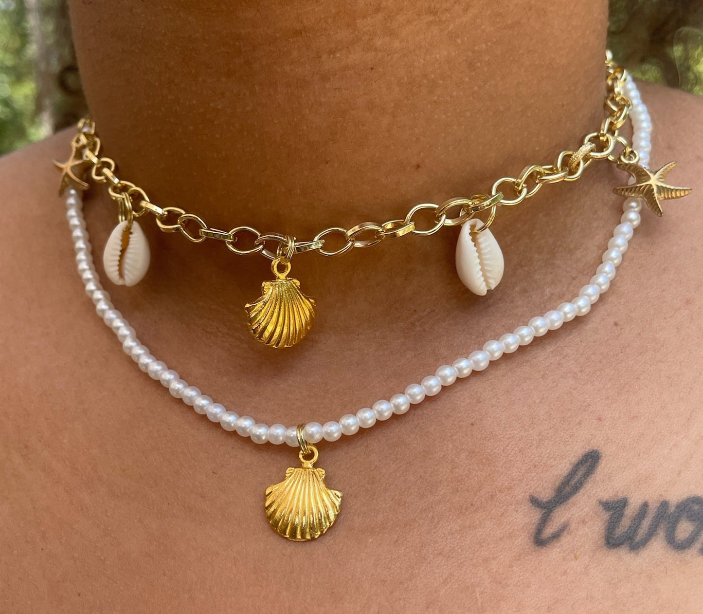 Tidepool Treasures Necklace Set