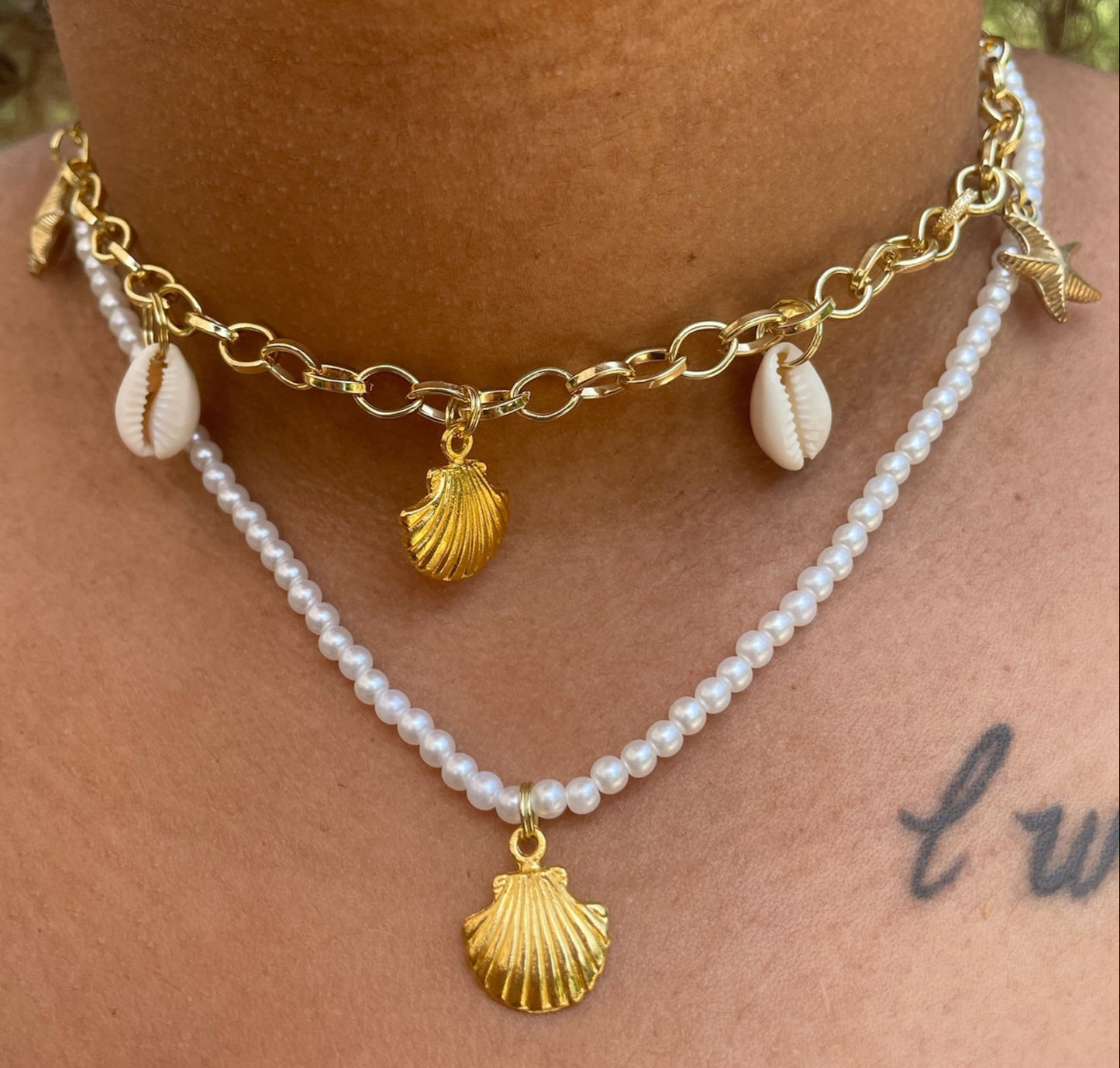 Tidepool Treasures Necklace Set
