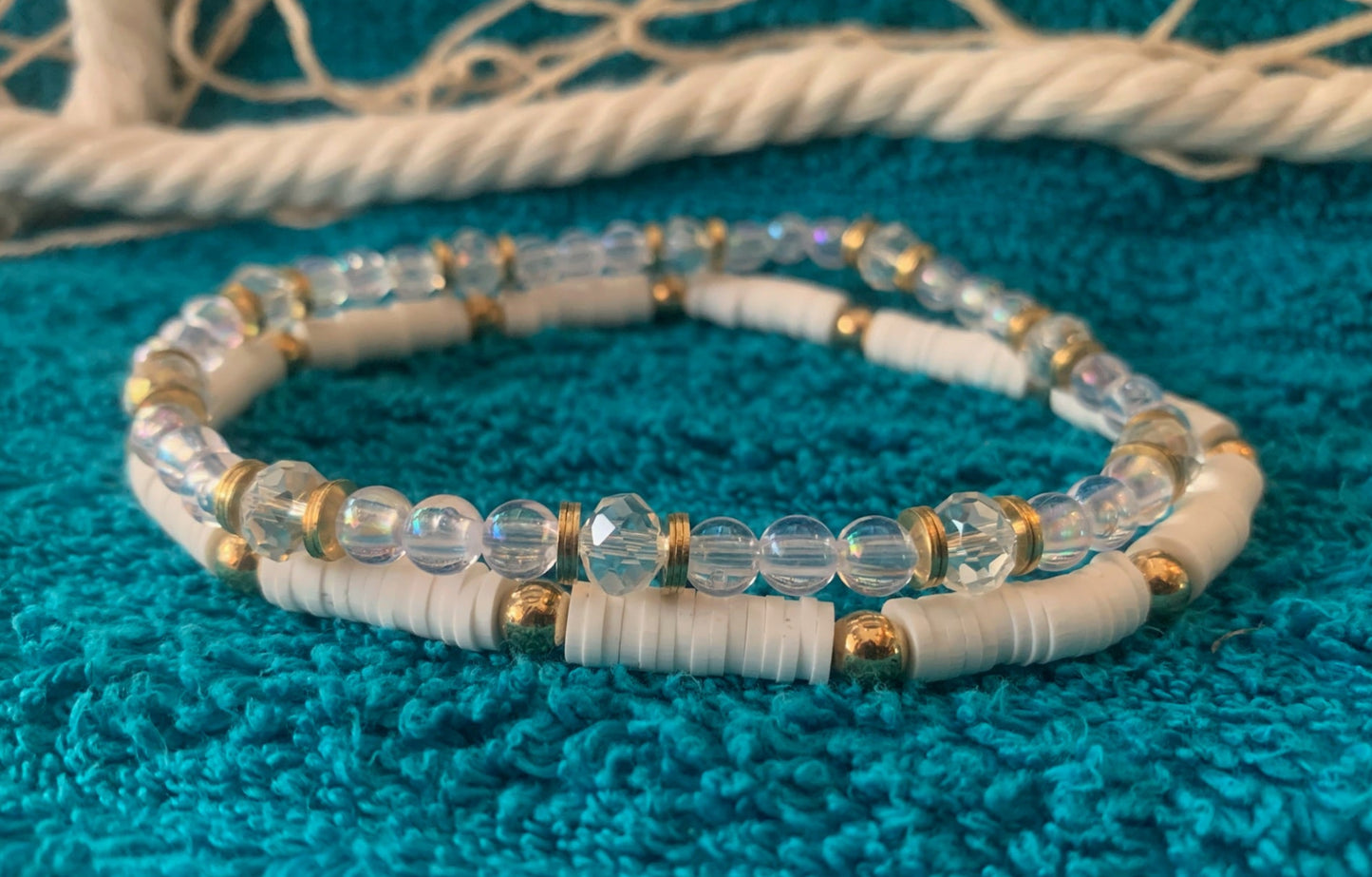 Island Gold 2-Piece Anklet Set