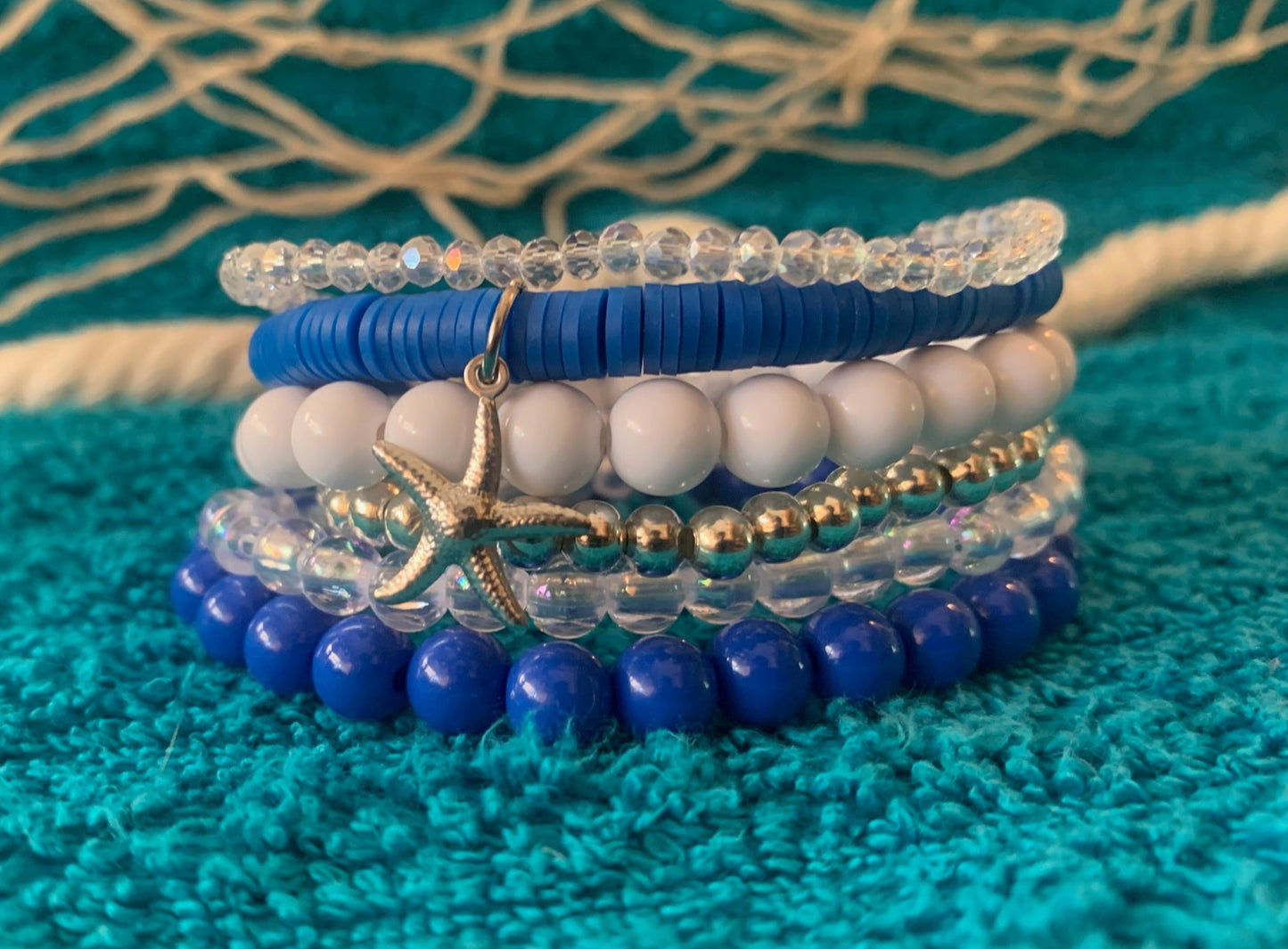 Naturally Nautical Stackable Bracelet Set