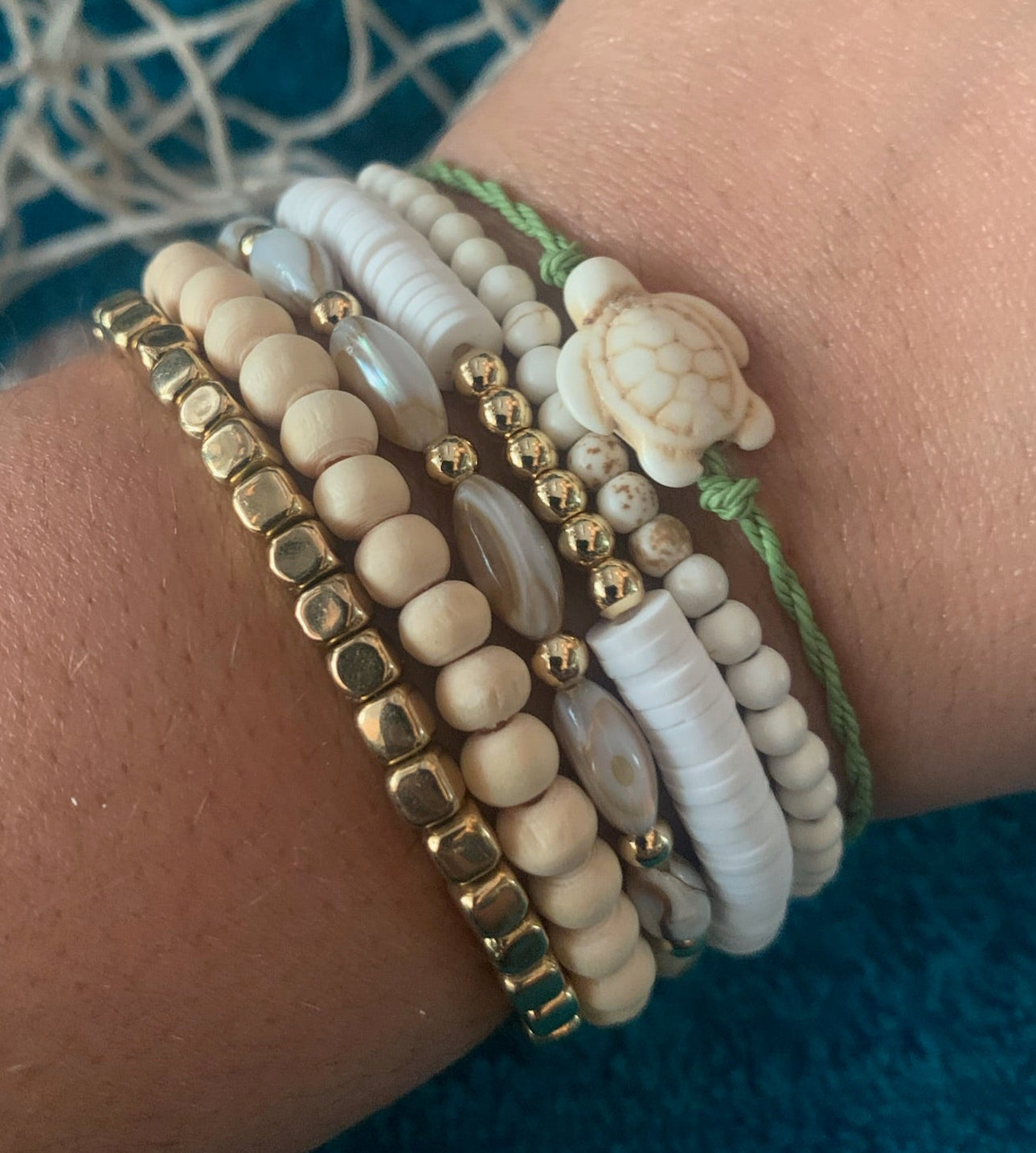 Totally Turtle Stackable Bracelet Set