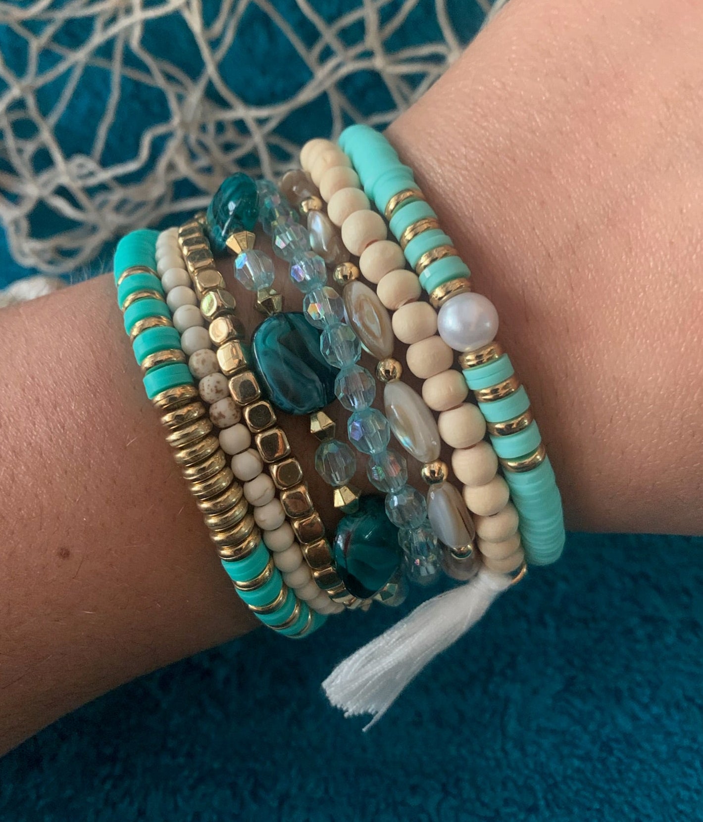 Tropical Treasures Stackable Bracelet Set