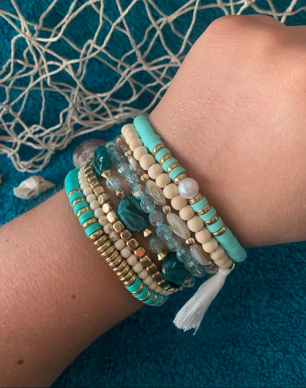 Tropical Treasures Stackable Bracelet Set