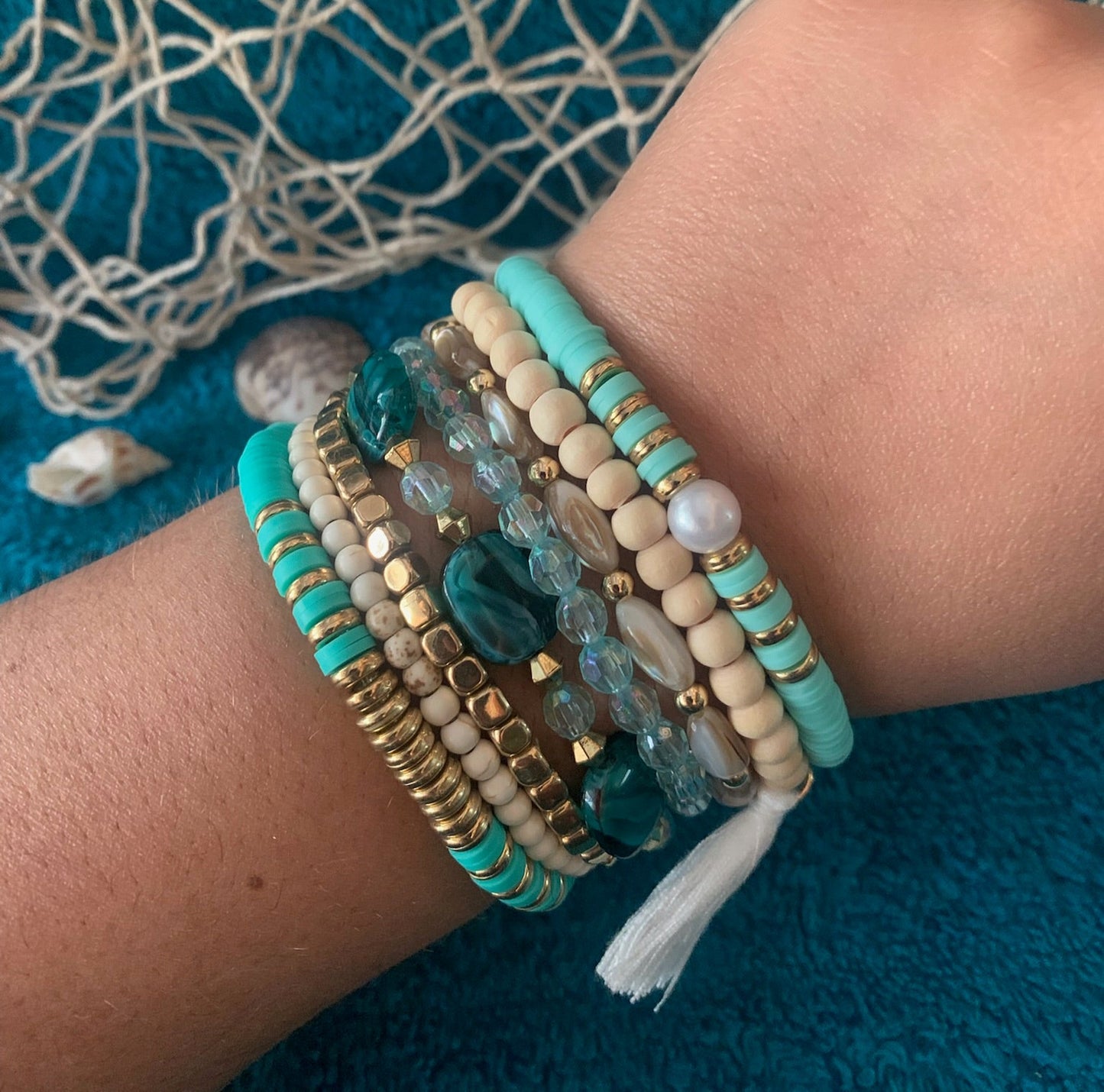 Tropical Treasures Stackable Bracelet Set