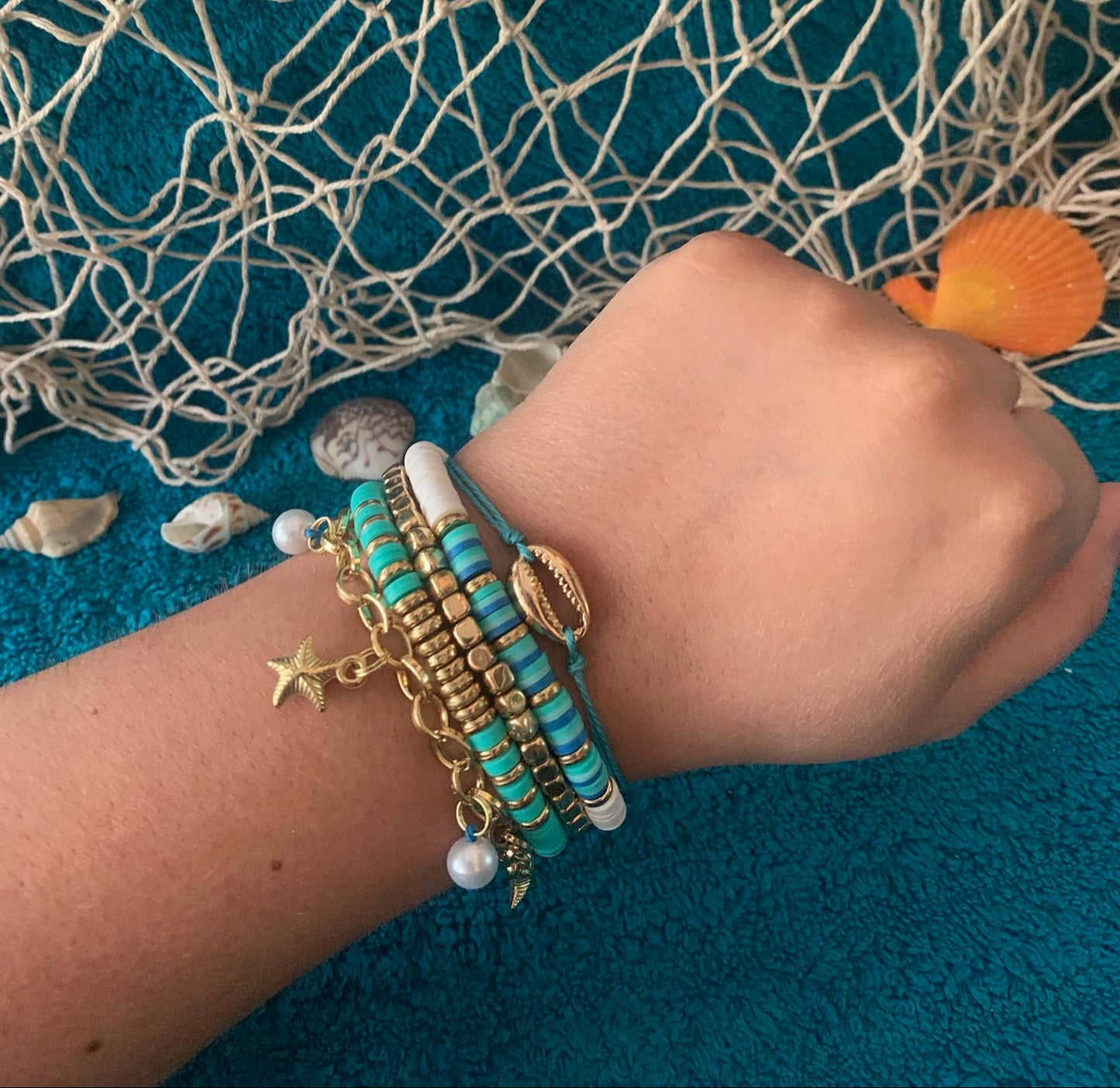Tropical Trendsetter Stackable Bracelet Set