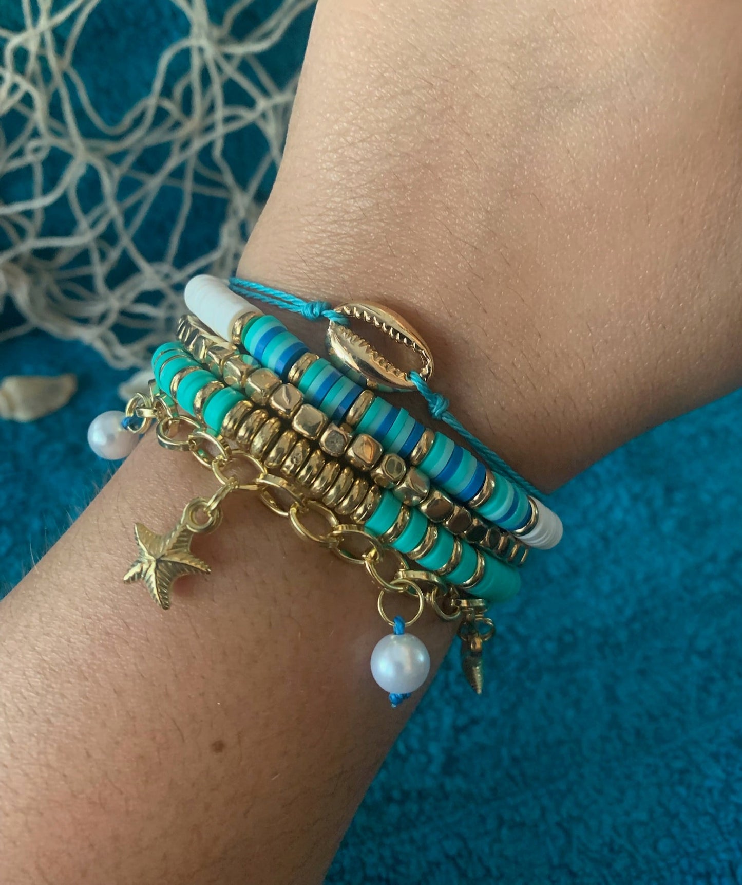 Tropical Trendsetter Stackable Bracelet Set
