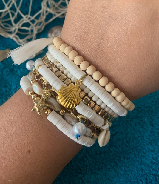 Seaside Stunner Stackable Bracelet Set