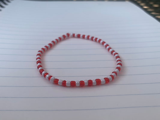 THS Color Themed Seed Bead Bracelet