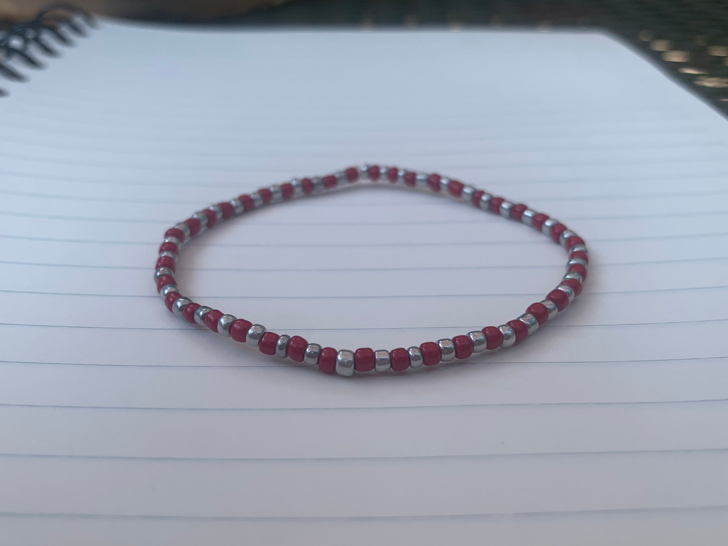 PHS Color Themed Seed Bead Bracelet