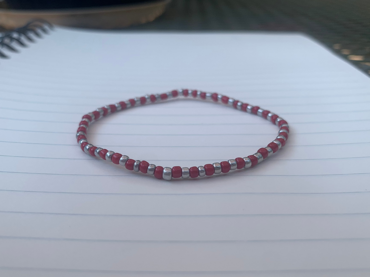 PHS Color Themed Seed Bead Bracelet