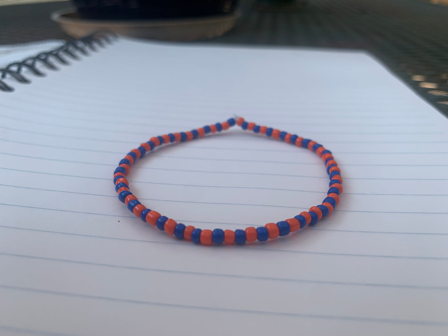 LCU Color Themed Seed Bead Bracelet