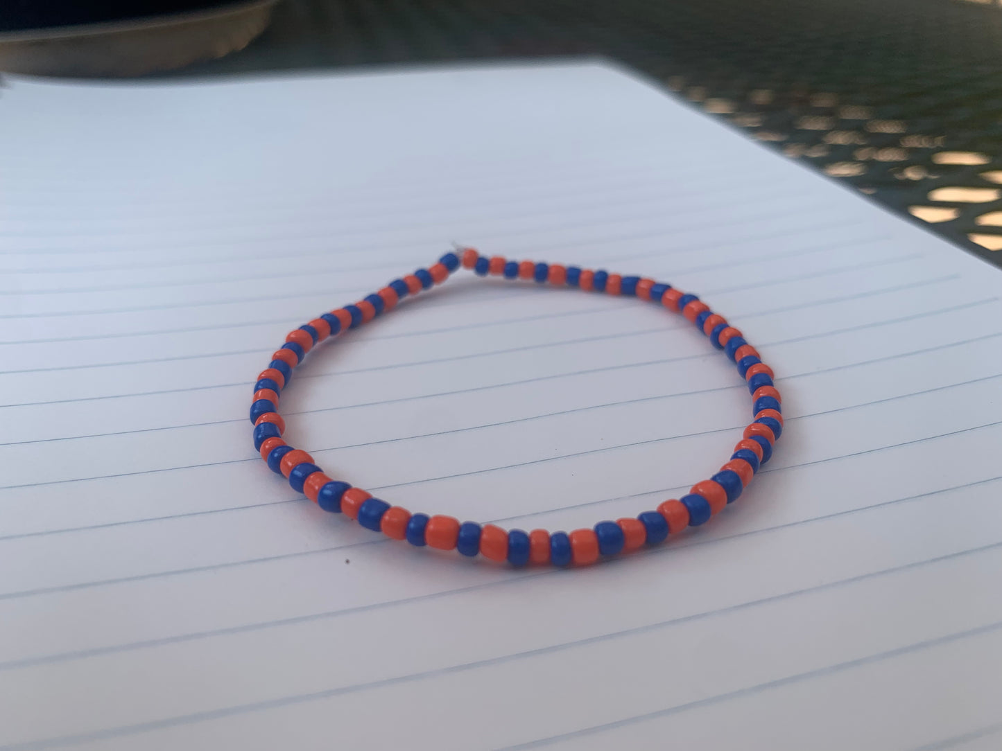 LCU Color Themed Seed Bead Bracelet