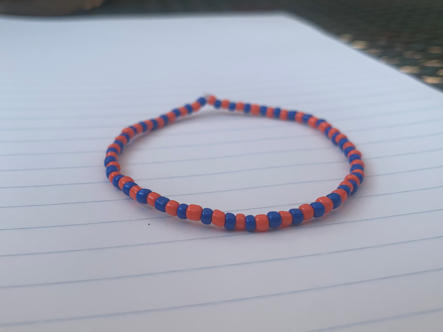 LCU Color Themed Seed Bead Bracelet