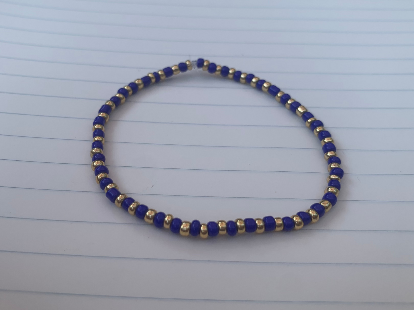 BHS Color Themed Seed Bead Bracelet