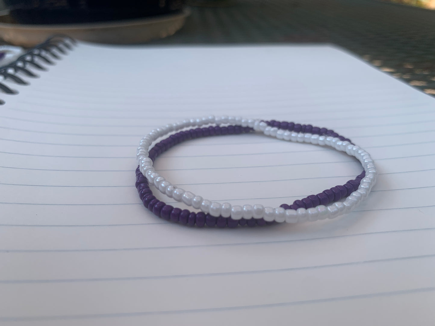 NSU Color Themed Seed Bead Bracelet Set