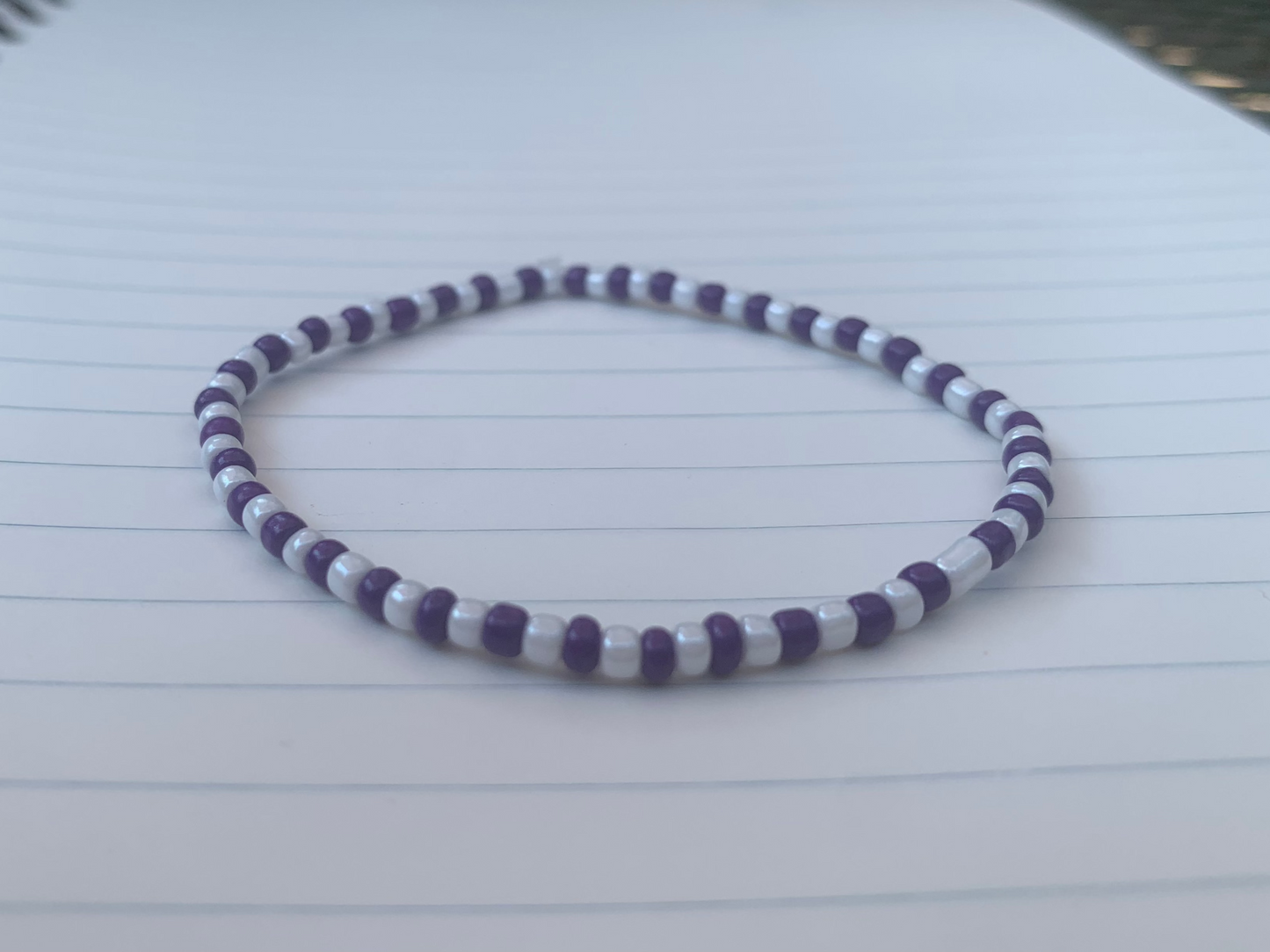 NSU Color Themed Seed Bead Bracelet