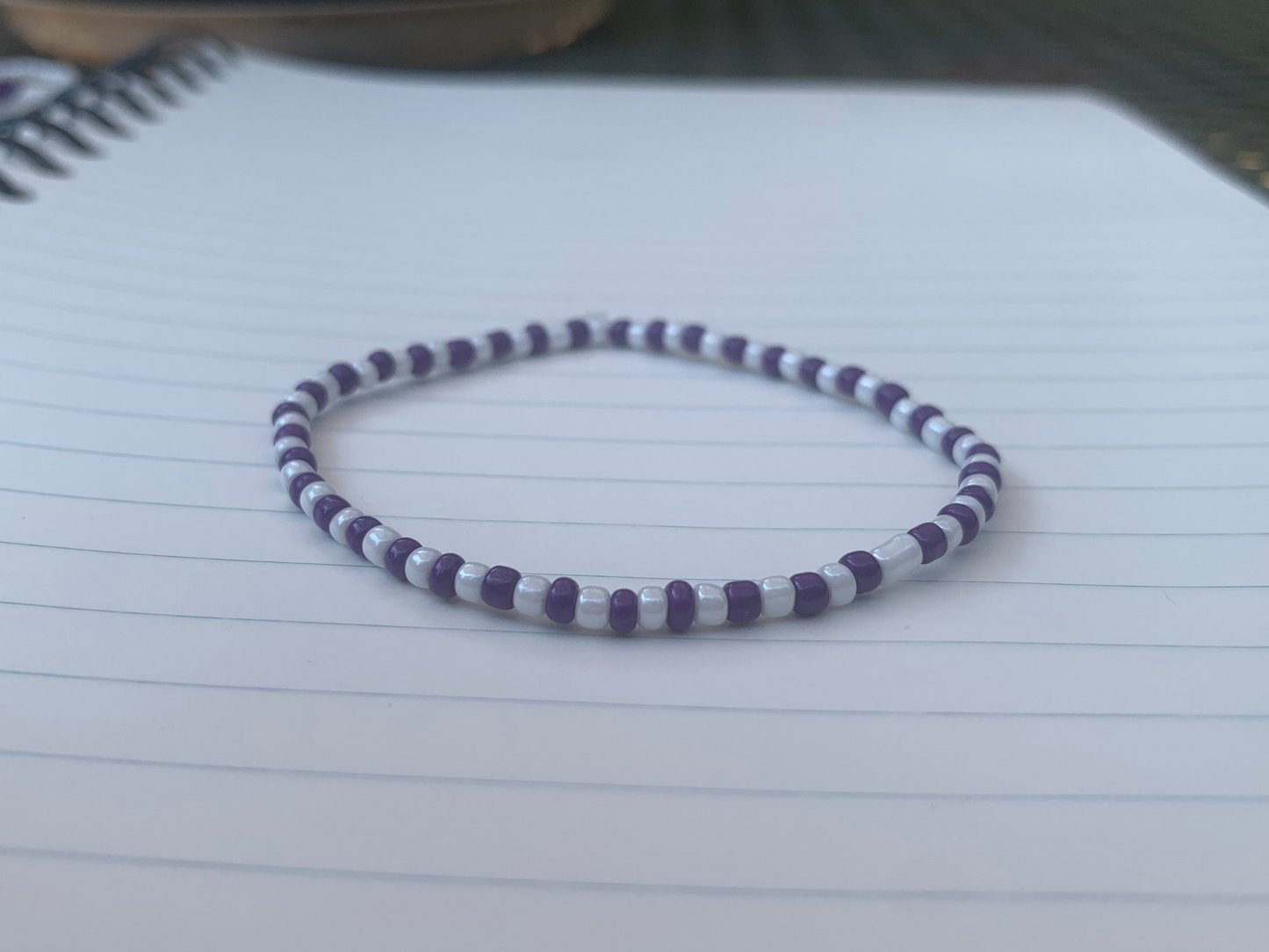 NSU Color Themed Seed Bead Bracelet