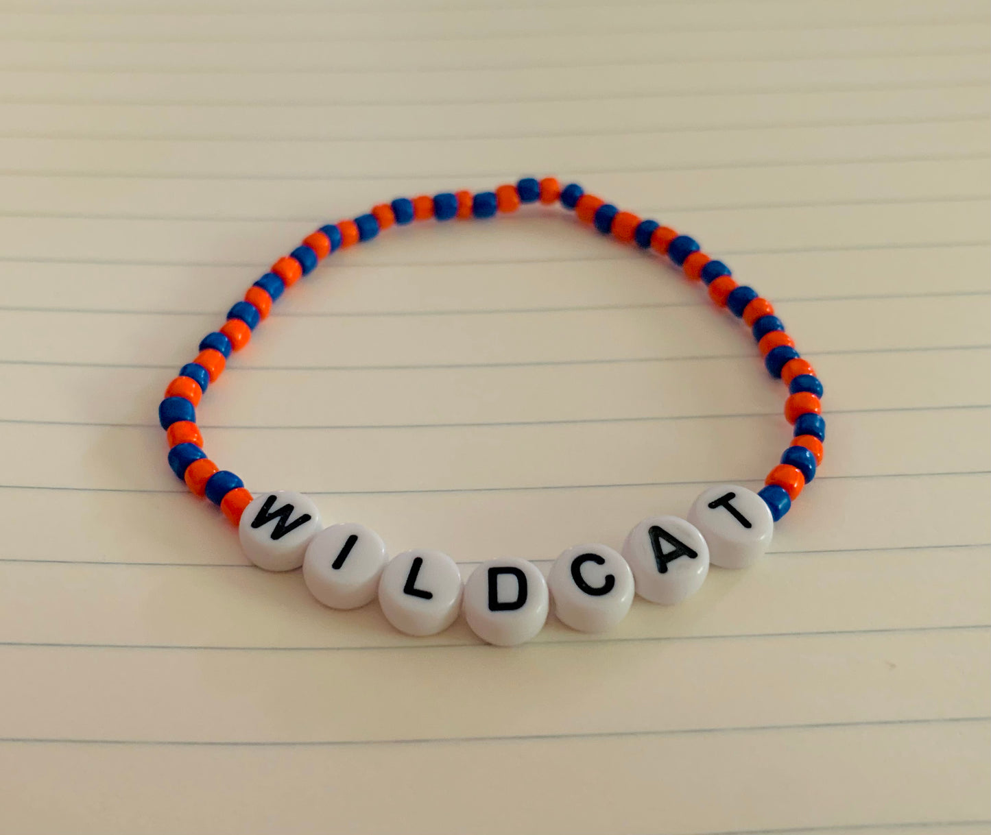 LCU Color Themed Seed Bead Bracelet