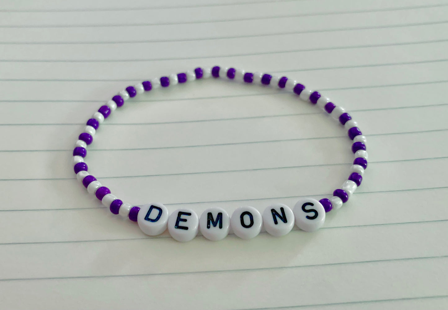 NSU Color Themed Seed Bead Bracelet