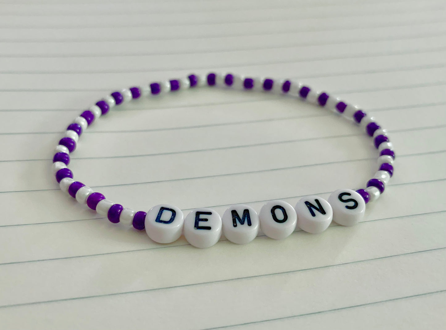 NSU Color Themed Seed Bead Bracelet