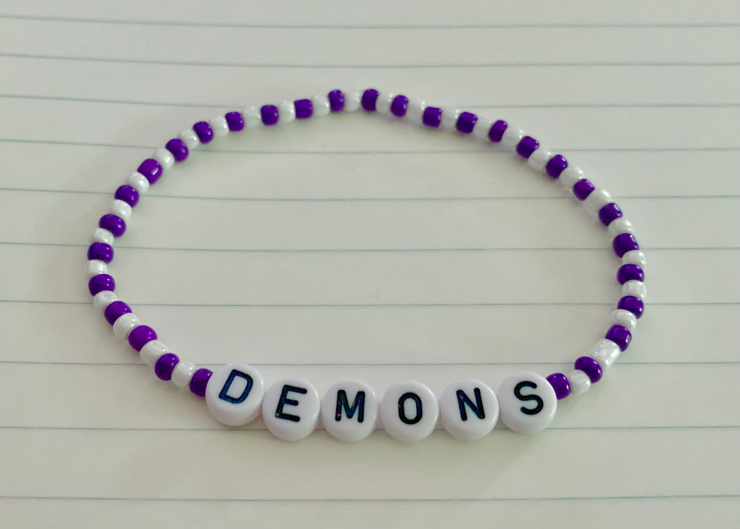 NSU Color Themed Seed Bead Bracelet