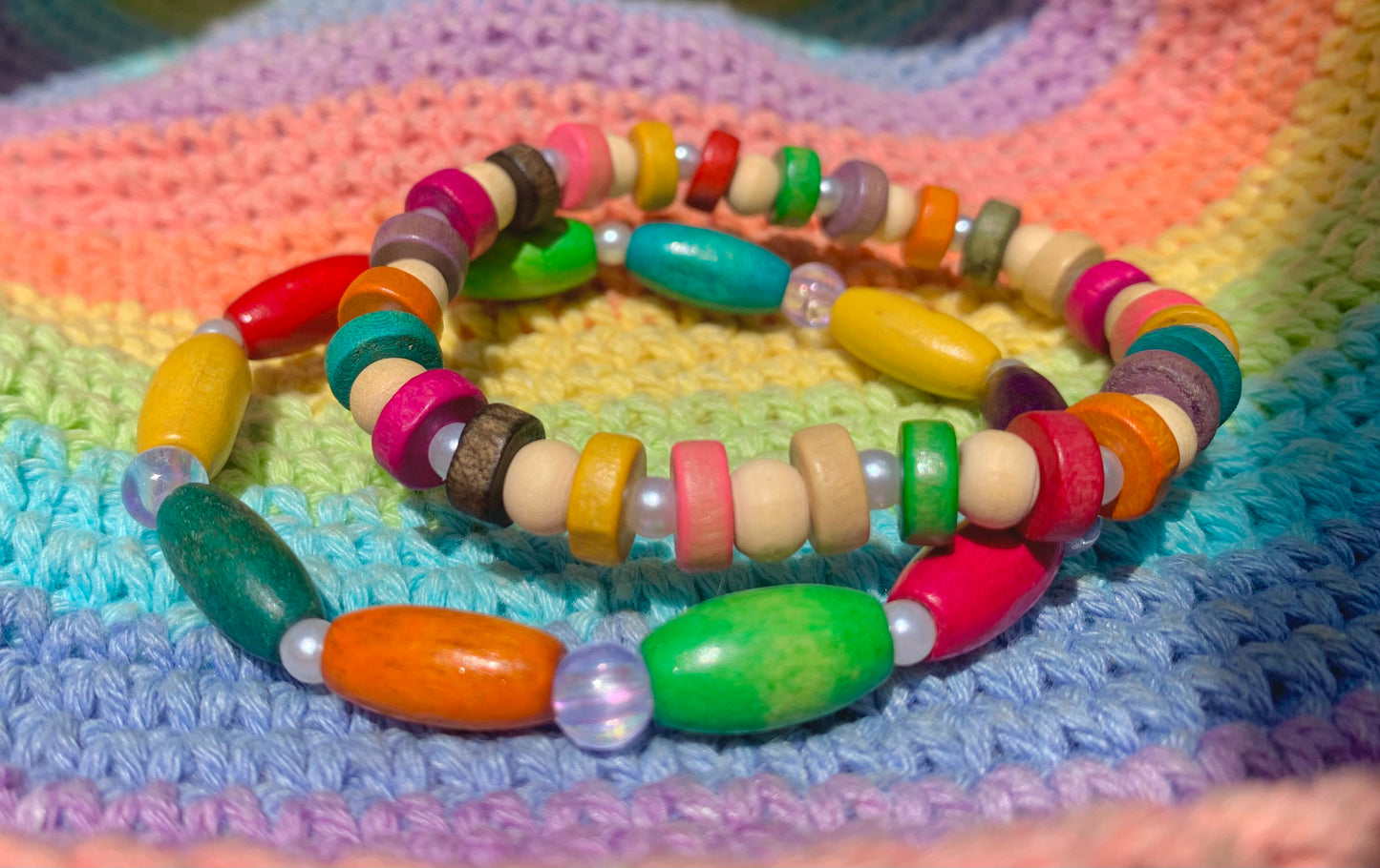 Rangi Changi Wood Bead Bracelet Set (LIMITED)