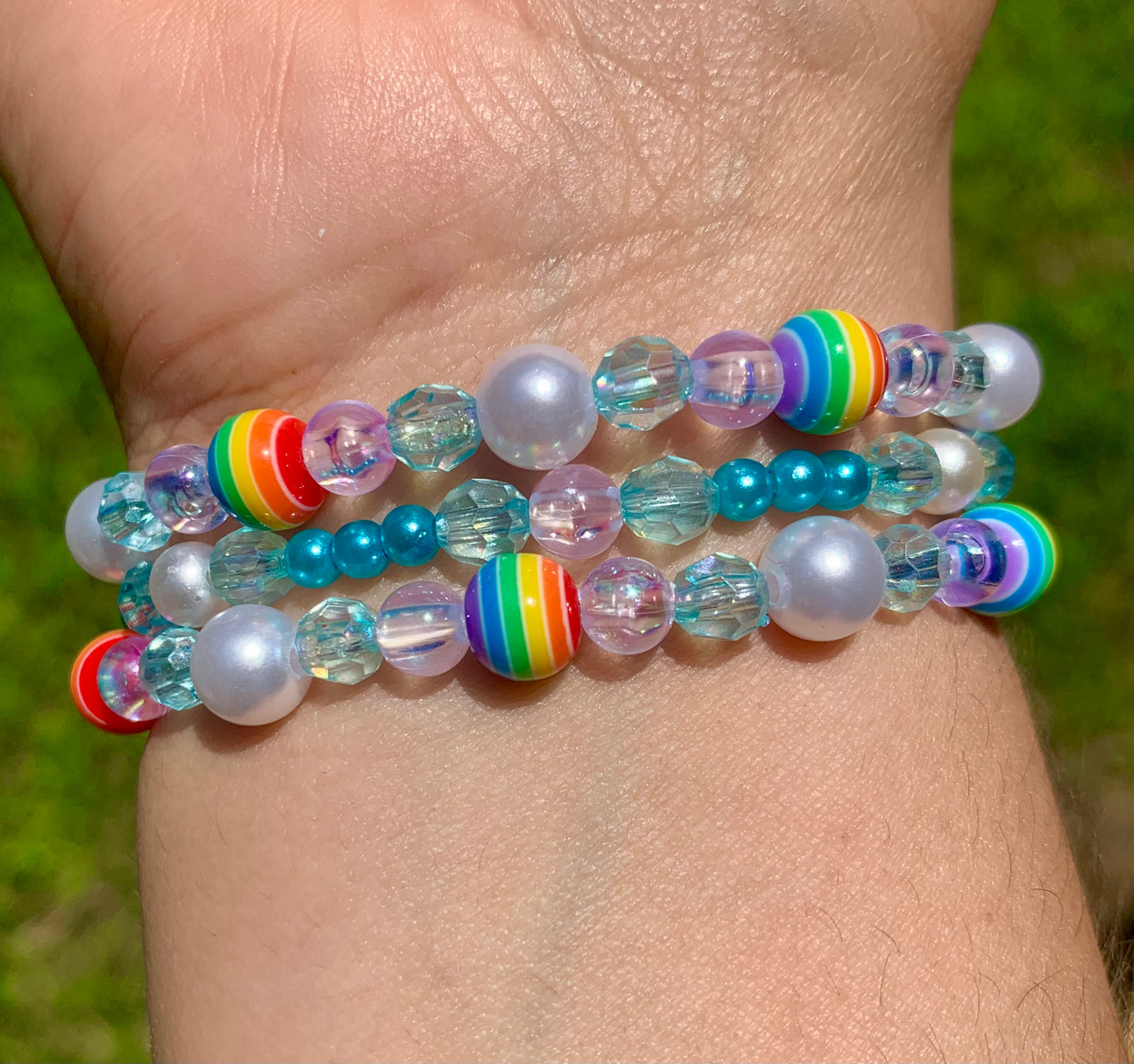 "Love Wins" Pride Bracelet Set