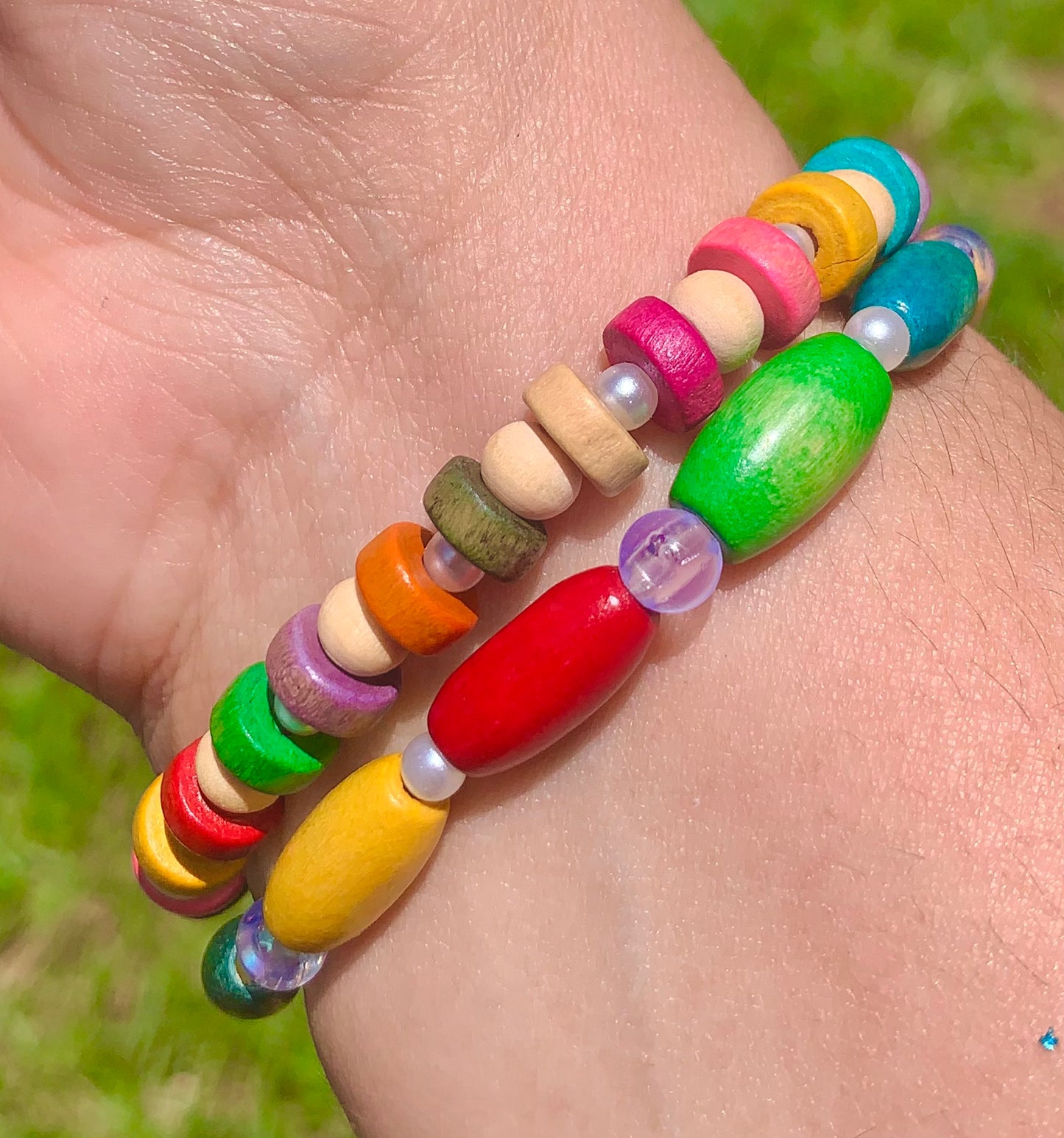 Rangi Changi Wood Bead Bracelet Set (LIMITED)