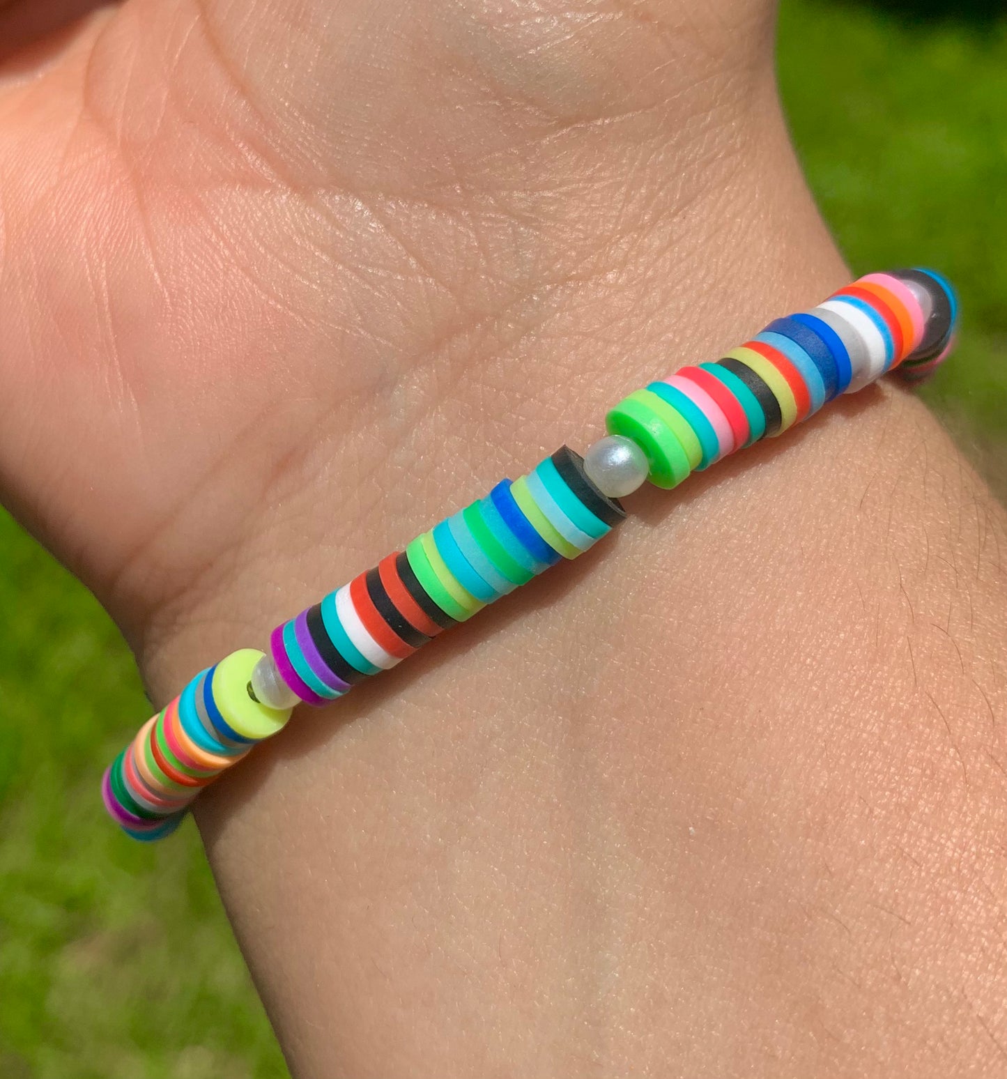 PRIDE Rainbow Heishi Bracelet