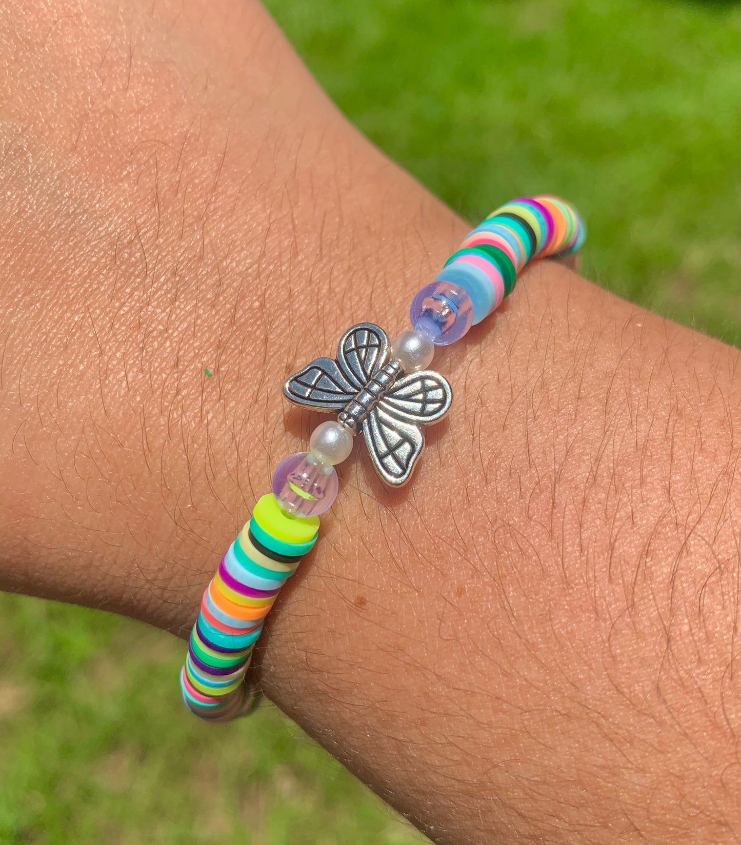 Rangi Changi Rainbow Butterfly Bracelet